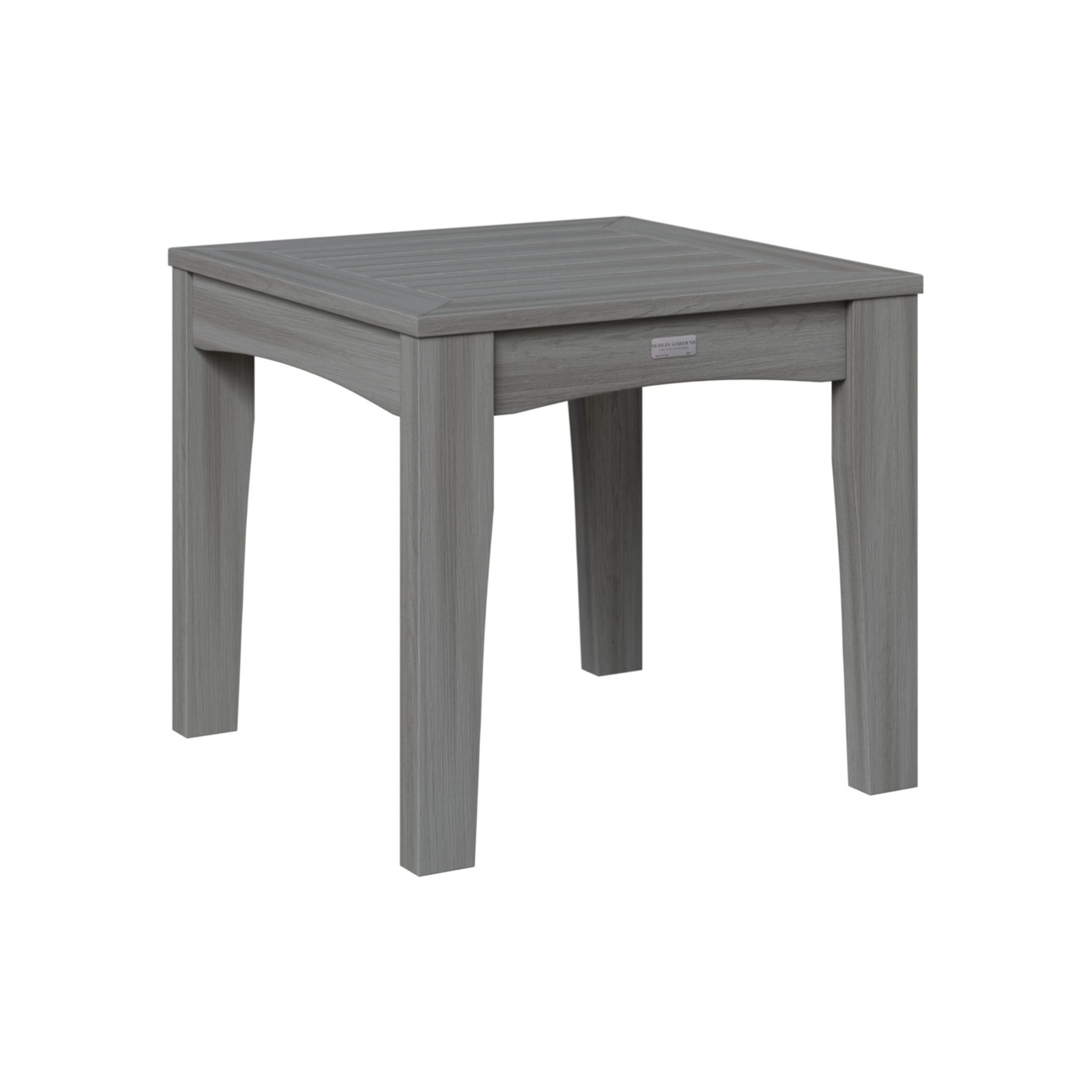 Berlin Gardens Classic Terrace Outdoor Poly Lumber End Table