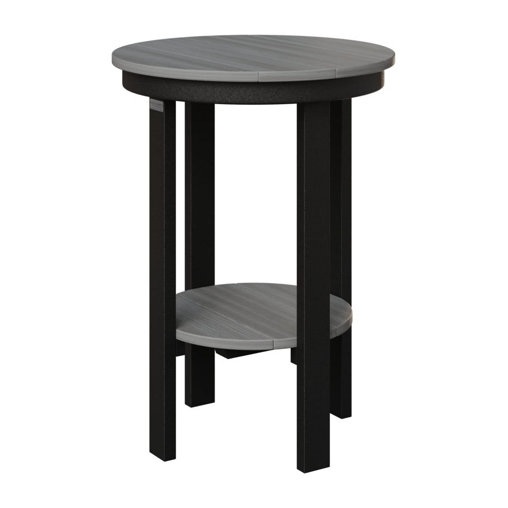 Berlin Gardens Outdoor Poly Lumber Round End Bar Table