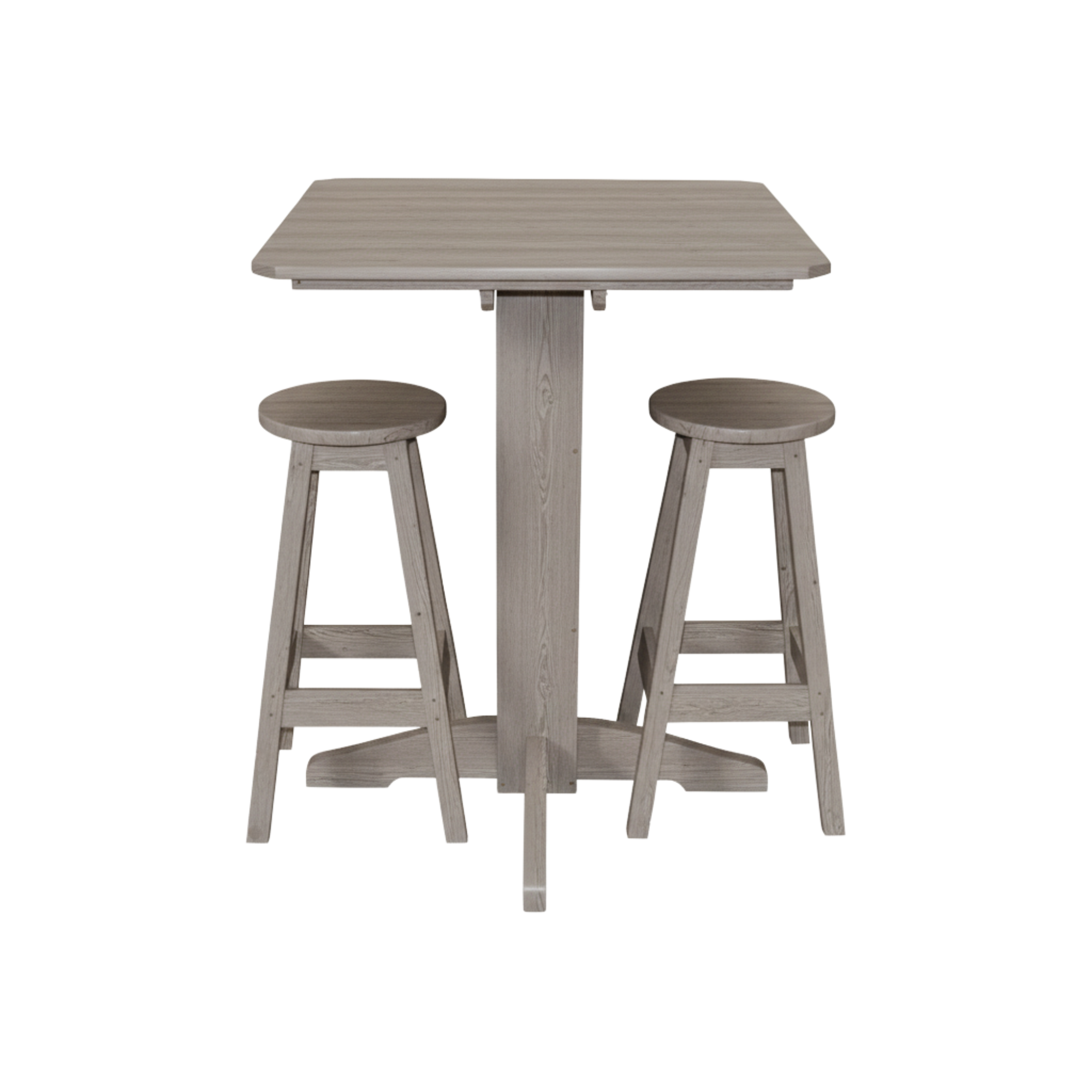 Keystone Amish Co. Sierra 3-Piece Poly Outdoor Bar Set