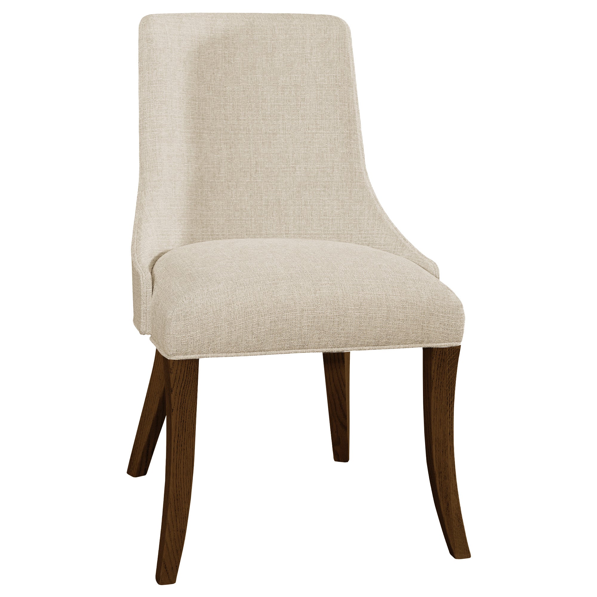 Fairfield Chair in Cherry with Earthtone Stain and Melody fabric