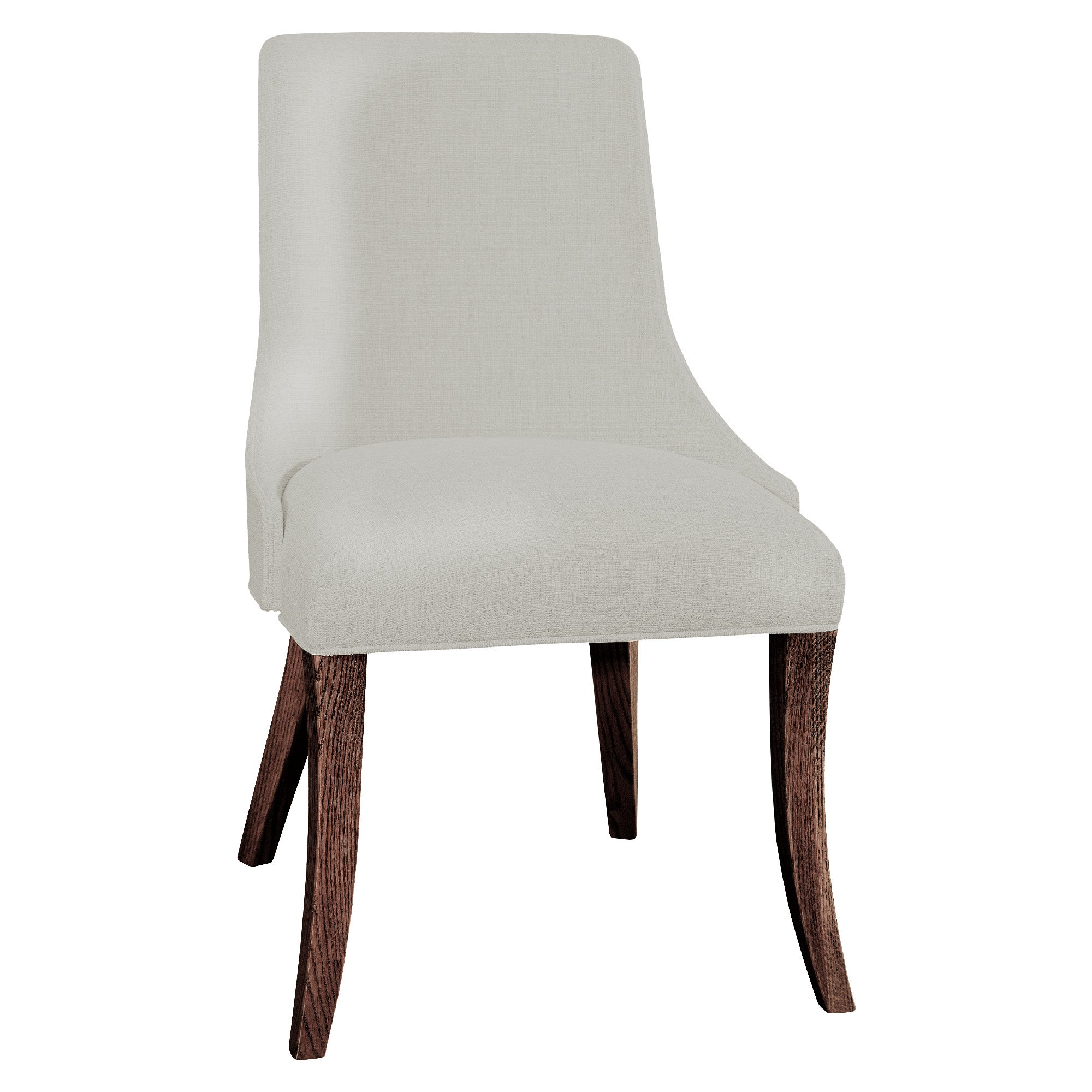 Fairfield Chair in Oak with Kona Stain and Masa fabric