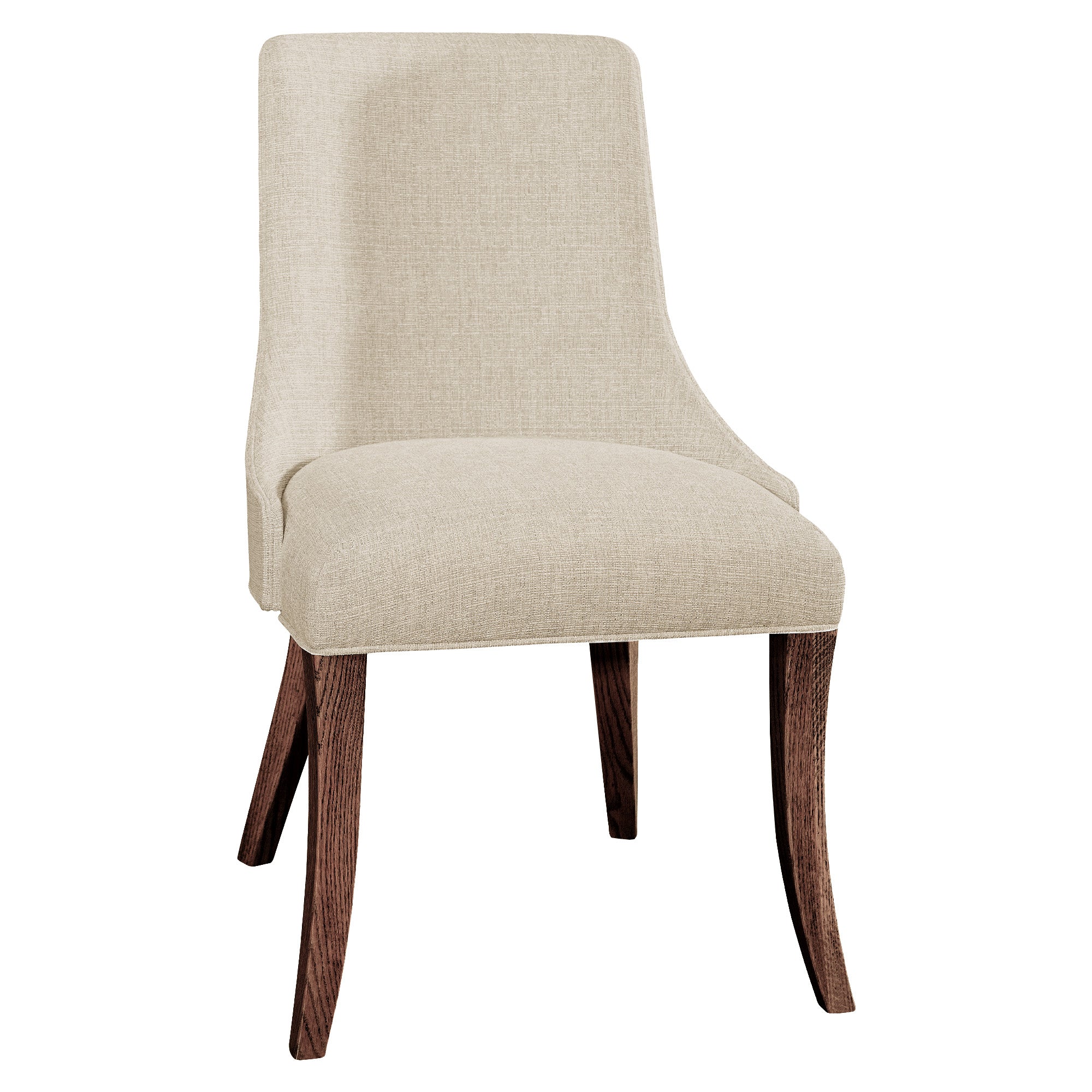 Fairfield Chair in Oak with Kona Stain and Melody fabric