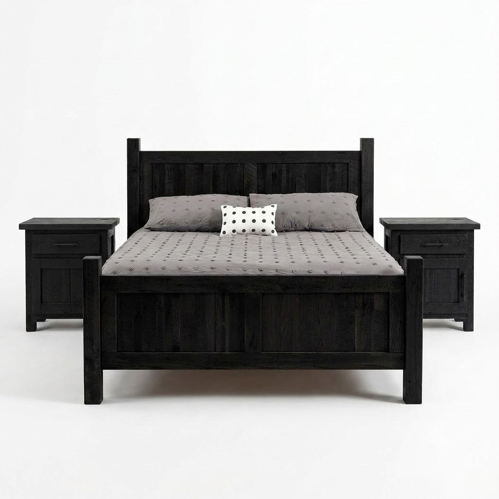 Legacy Estate Rowan Reclaimed Barnwood 3-Piece Bedroom Set