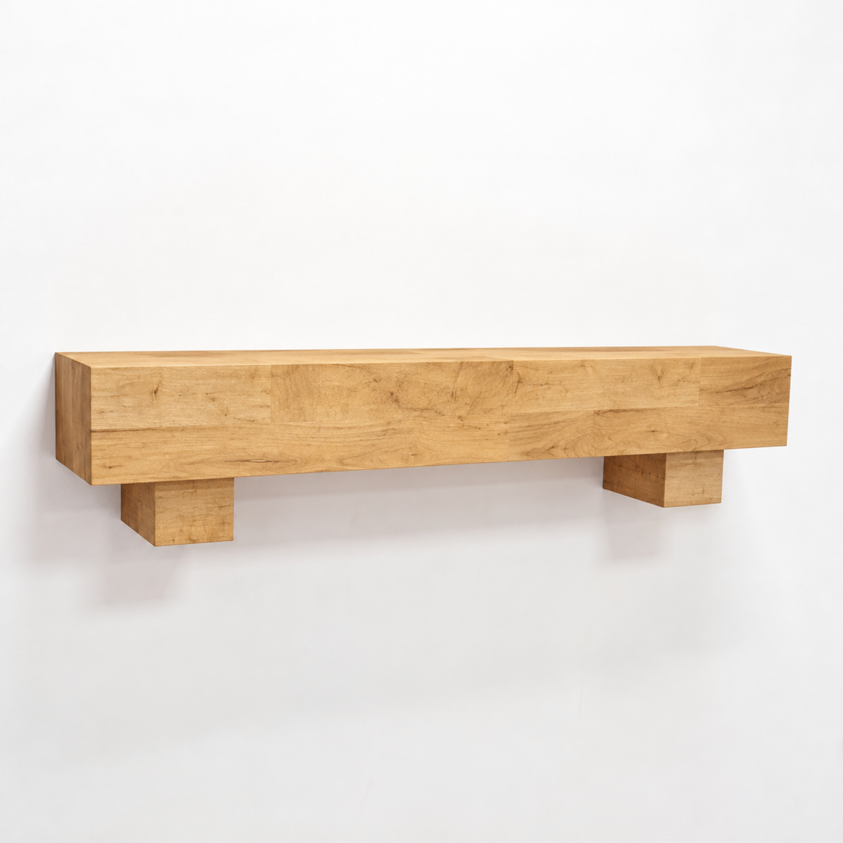 Hoosier Timbercraft Fenwick Amish-Made Solid Wood Mantel Shelf
