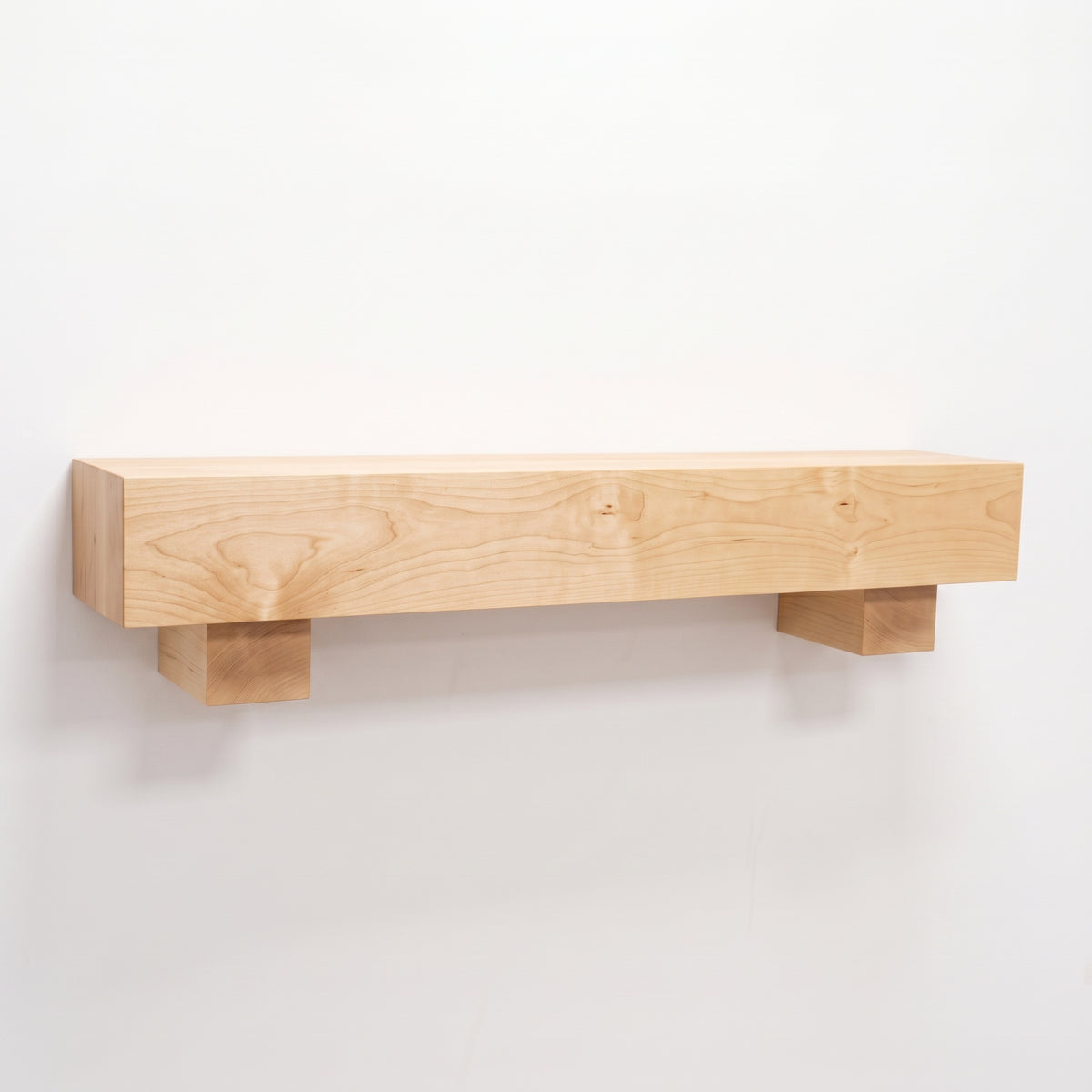 Hoosier Timbercraft Fenwick Amish-Made Solid Wood Mantel Shelf