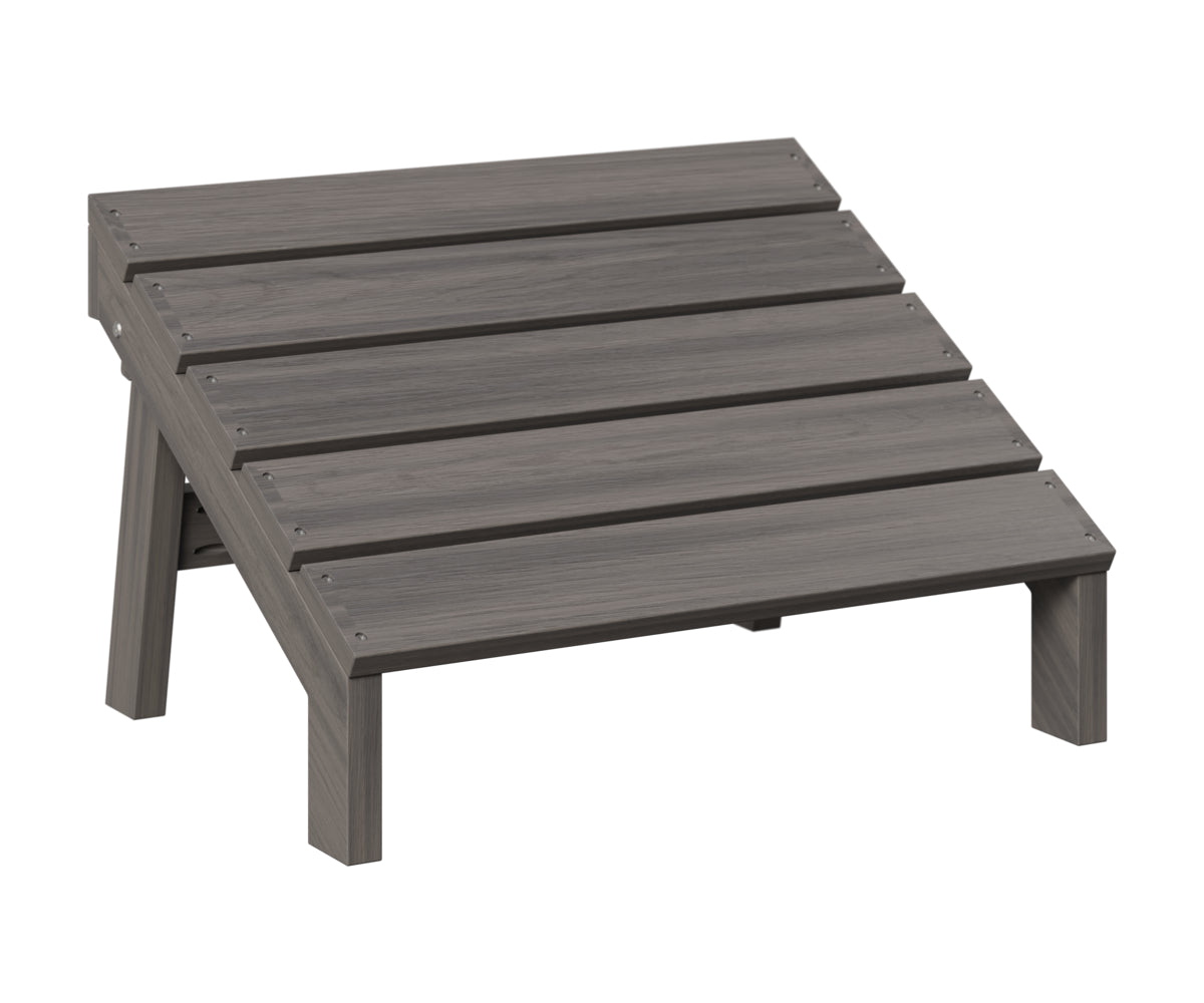 Berlin Gardens Mayhew Mayhew Outdoor Poly Lumber Adirondack Folding Footstool