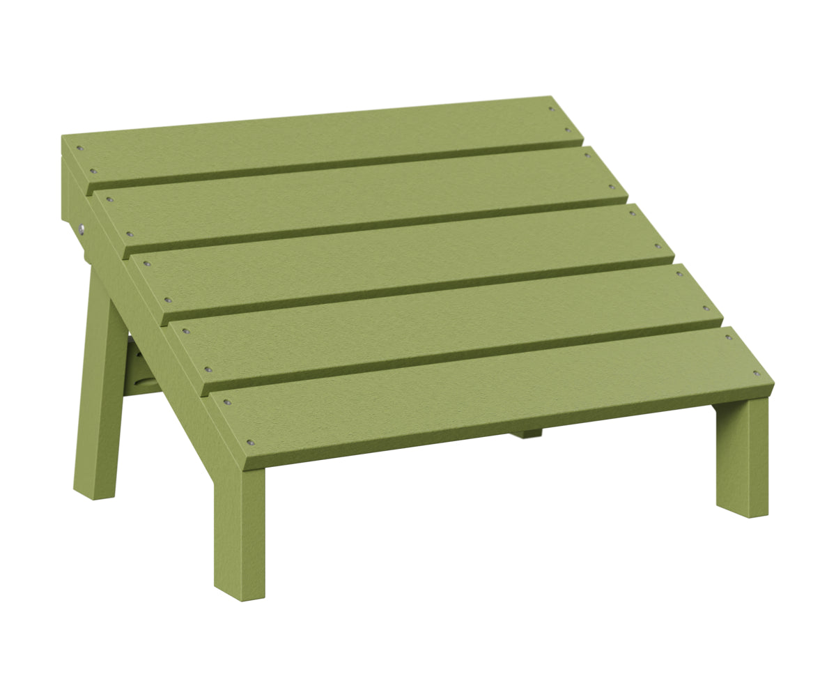 Berlin Gardens Mayhew Mayhew Outdoor Poly Lumber Adirondack Folding Footstool
