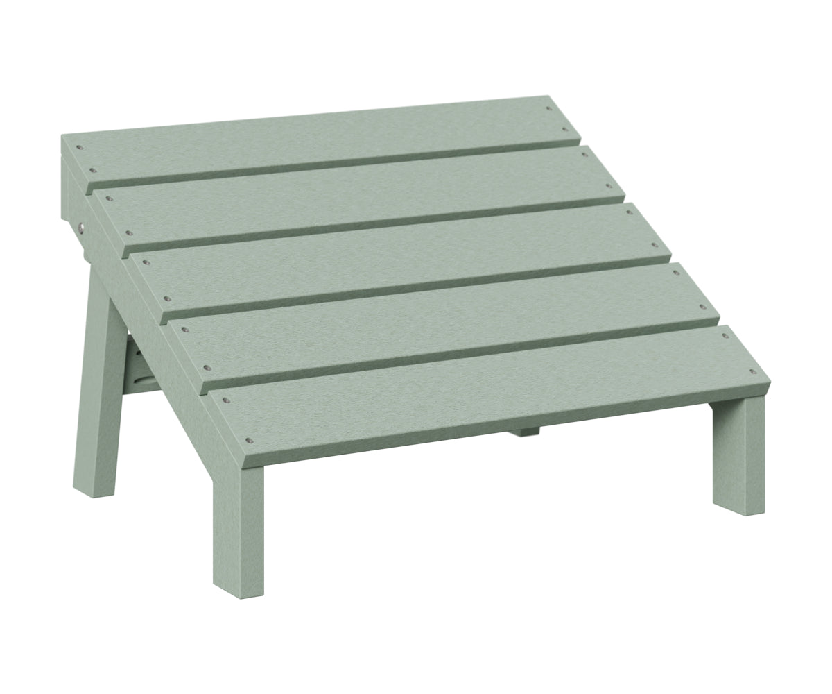 Berlin Gardens Mayhew Mayhew Outdoor Poly Lumber Adirondack Folding Footstool
