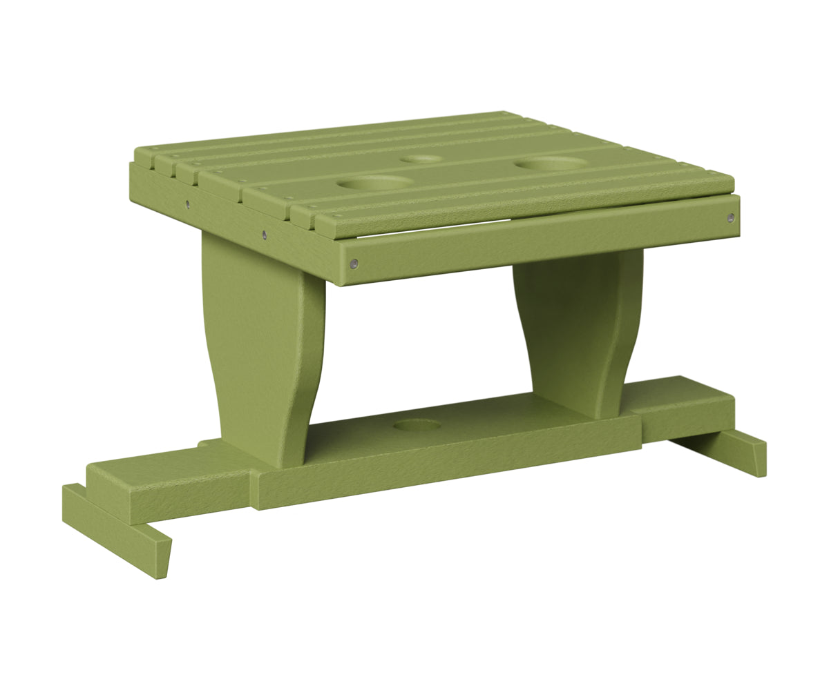 Berlin Gardens Outdoor Poly Lumber Gliding Settee Table