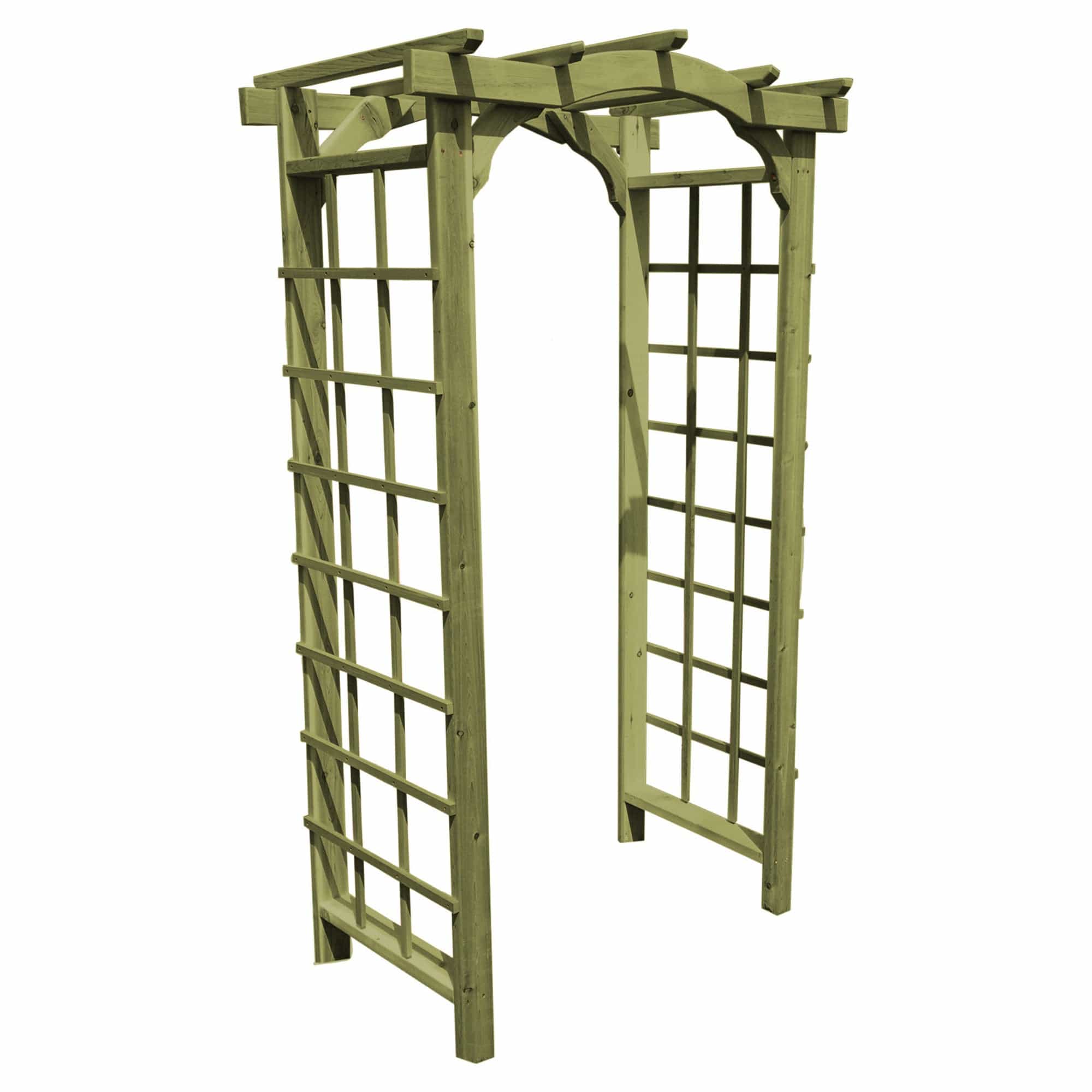 Heritage Lawncraft Newport Cedar Garden Arbor