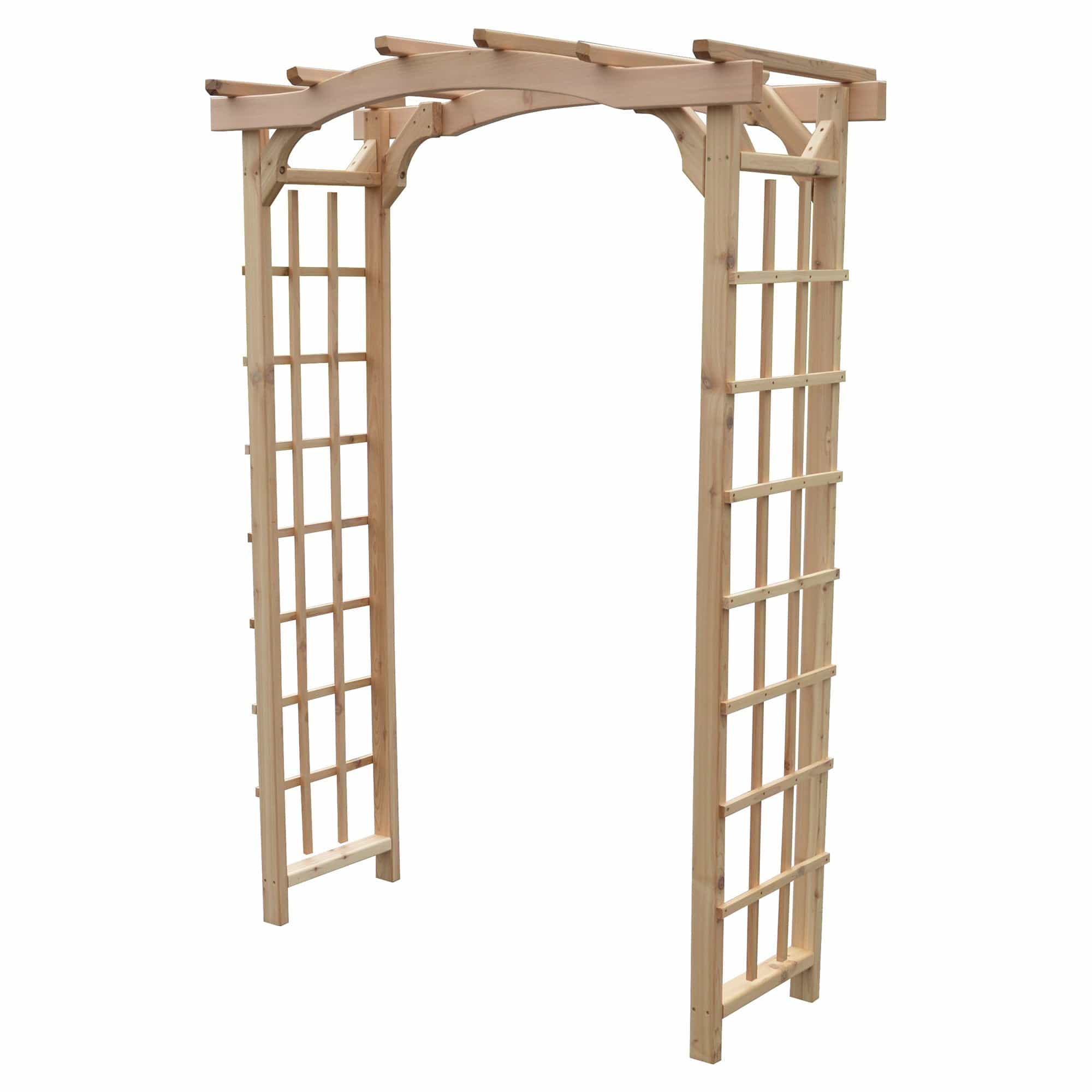 Heritage Lawncraft Newport Cedar Garden Arbor