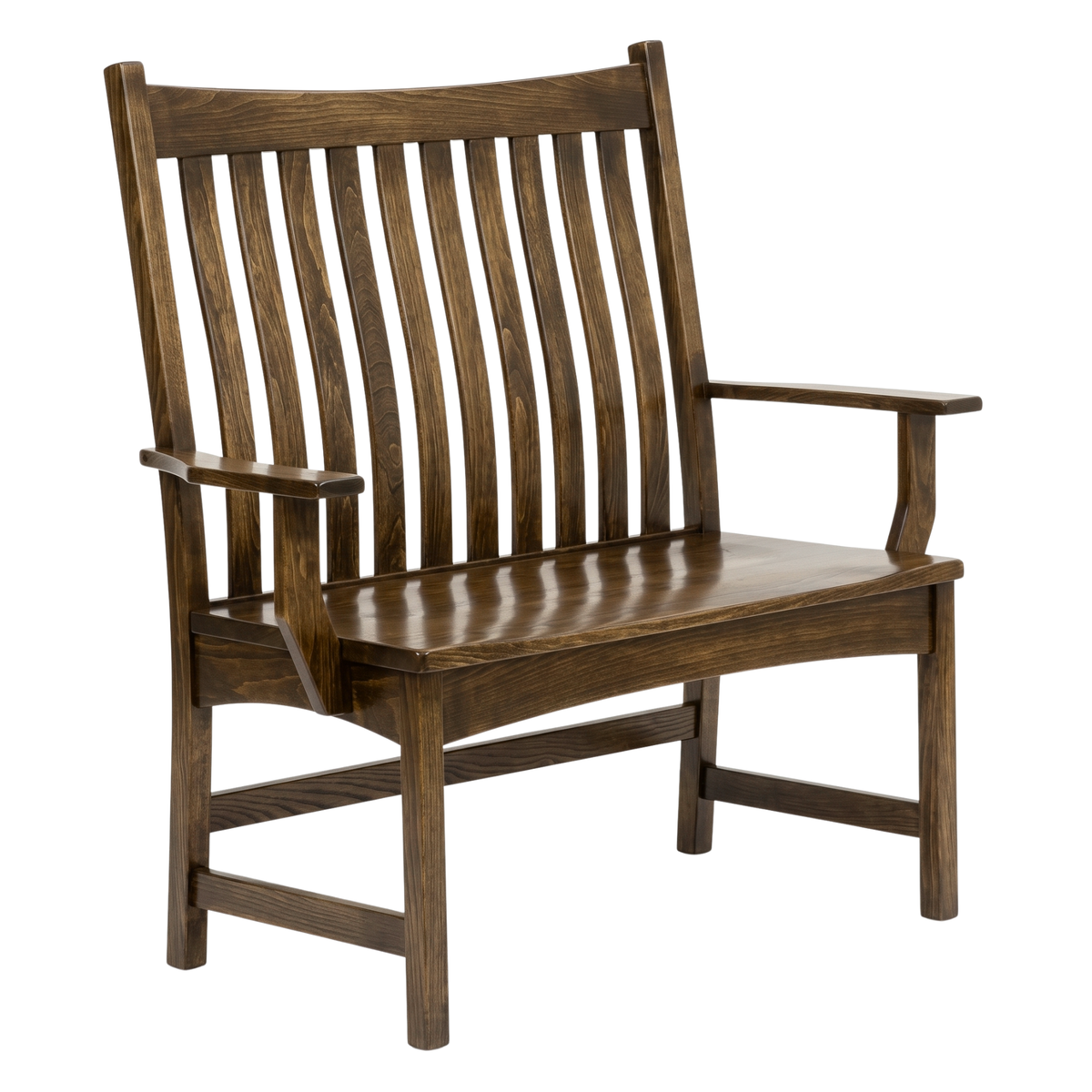 Hoosier Timbercraft Allen Maple Wooden Bench