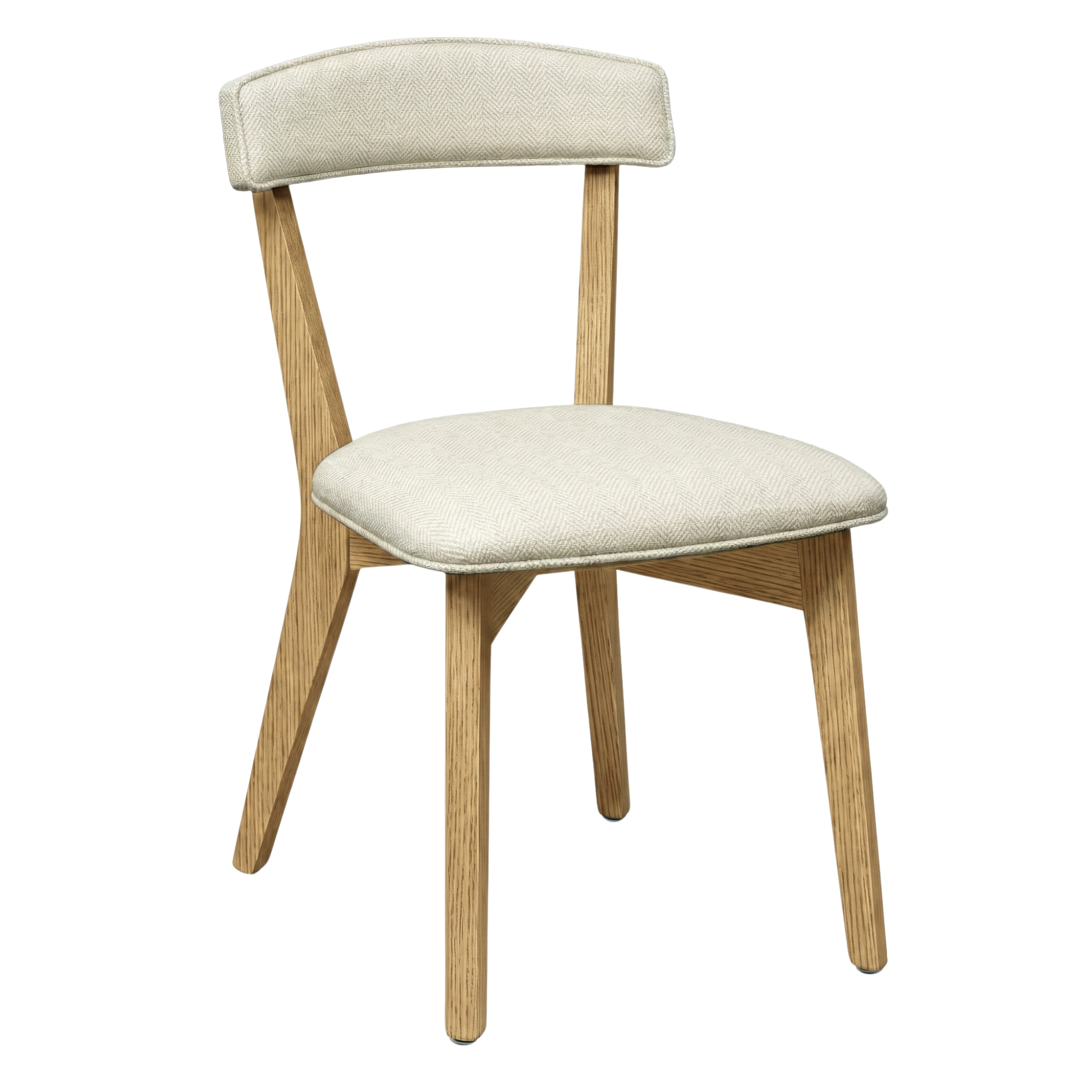 Hoosier Timbercraft Colfax Oak Side Dining Chair