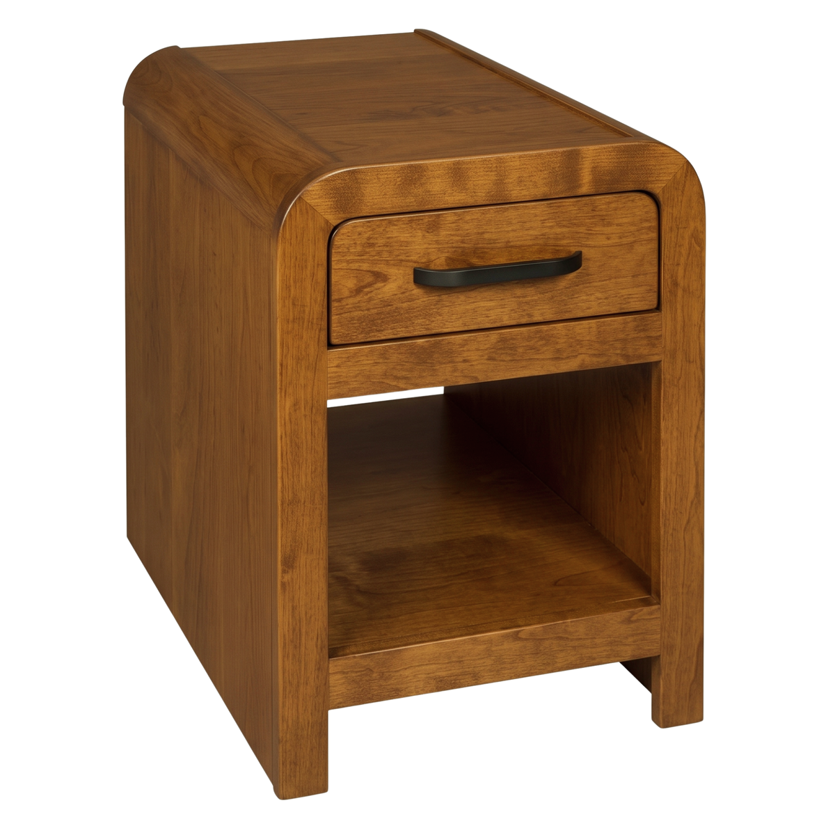Hoosier Timbercraft Crestview Brown Maple End Table