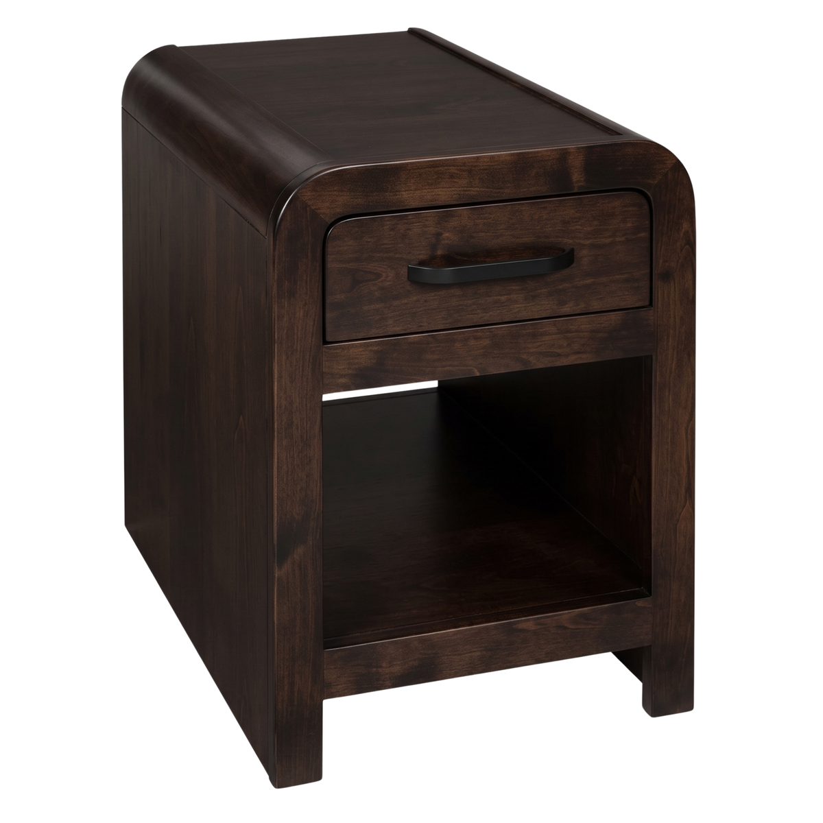 Hoosier Timbercraft Crestview Brown Maple End Table