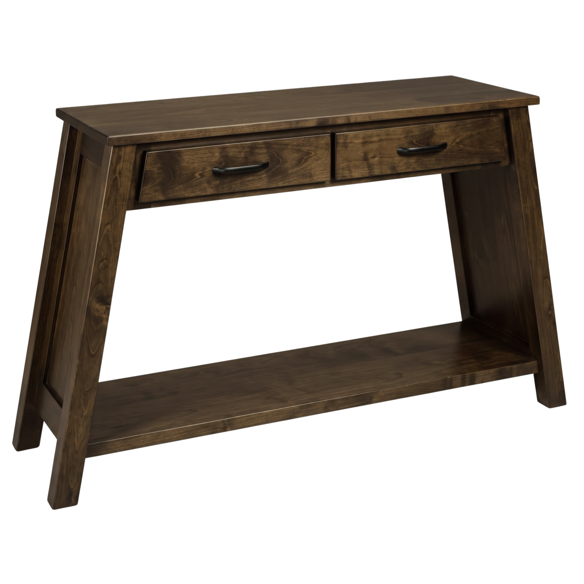 Hoosier Timbercraft Windsor Brown Maple Sofa Table