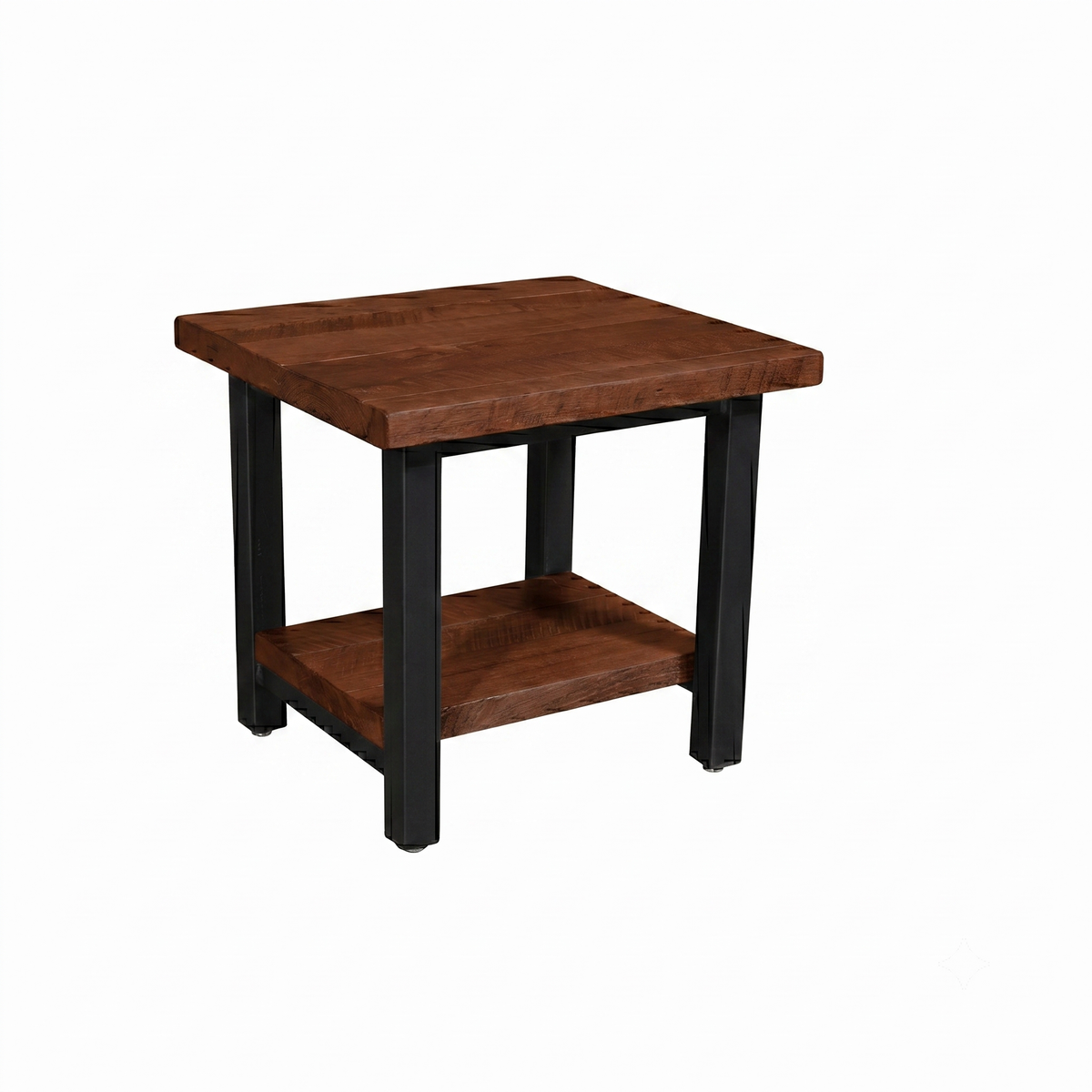 Legacy Estate Helmic Reclaimed Barnwood End Table