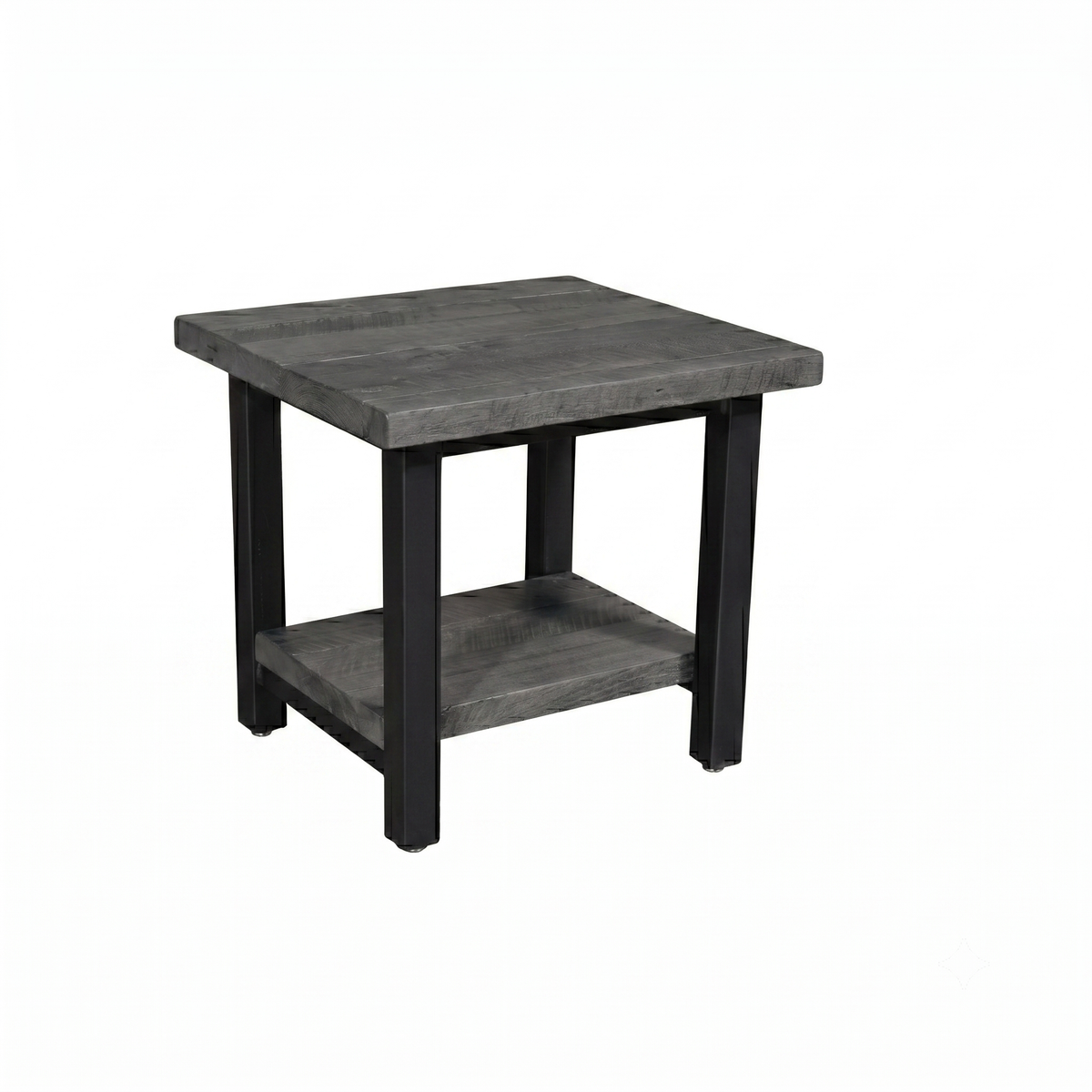 Legacy Estate Helmic Reclaimed Barnwood End Table