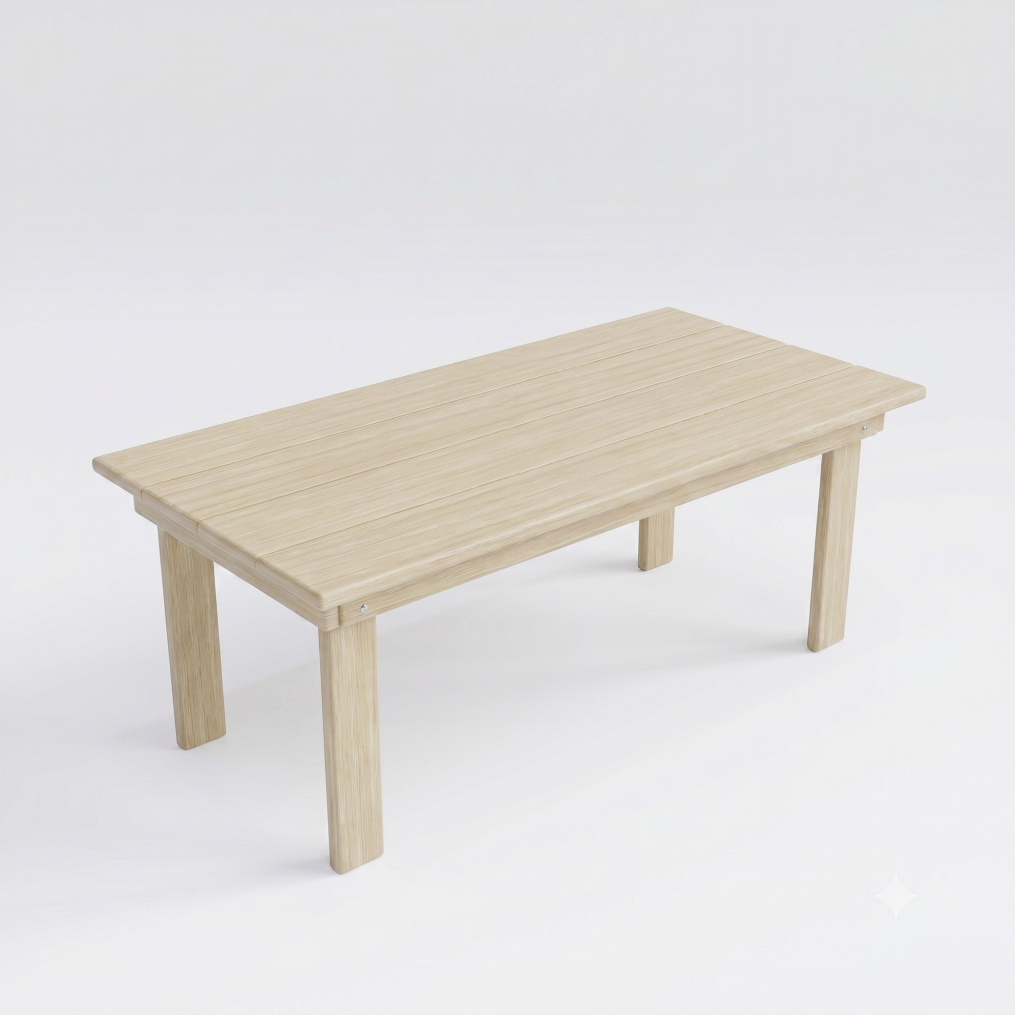 Keystone Amish Co. Herrington Composite Coffee Table, Rectangle