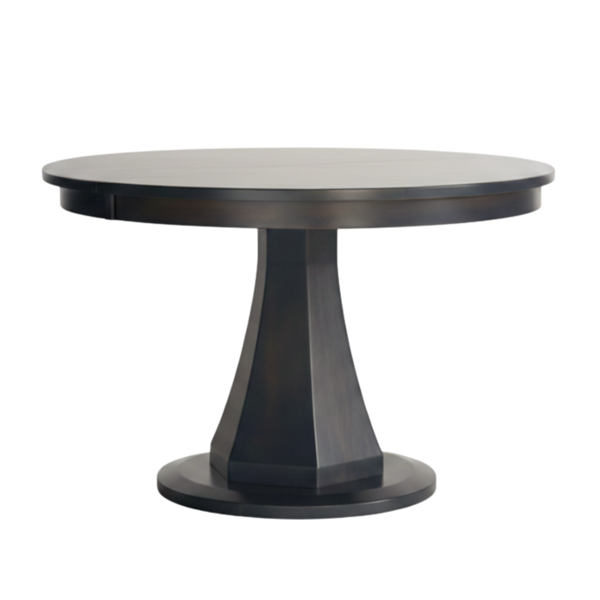 Hoosier Timbercraft Miller Brown Maple Dining Table in Storm Grey Stain