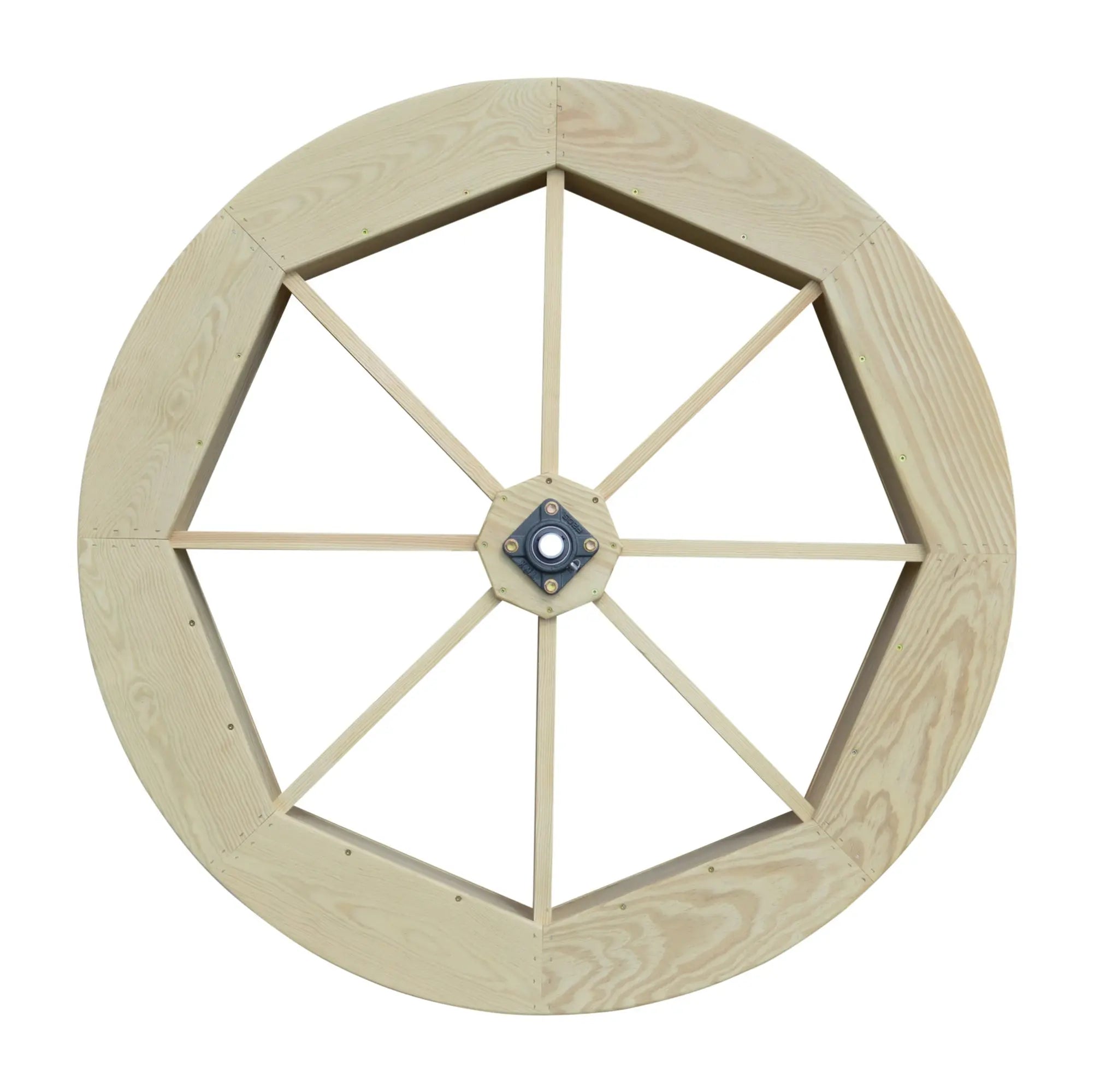 Heritage Lawncraft Amish Wood Outdoor Water Wheel