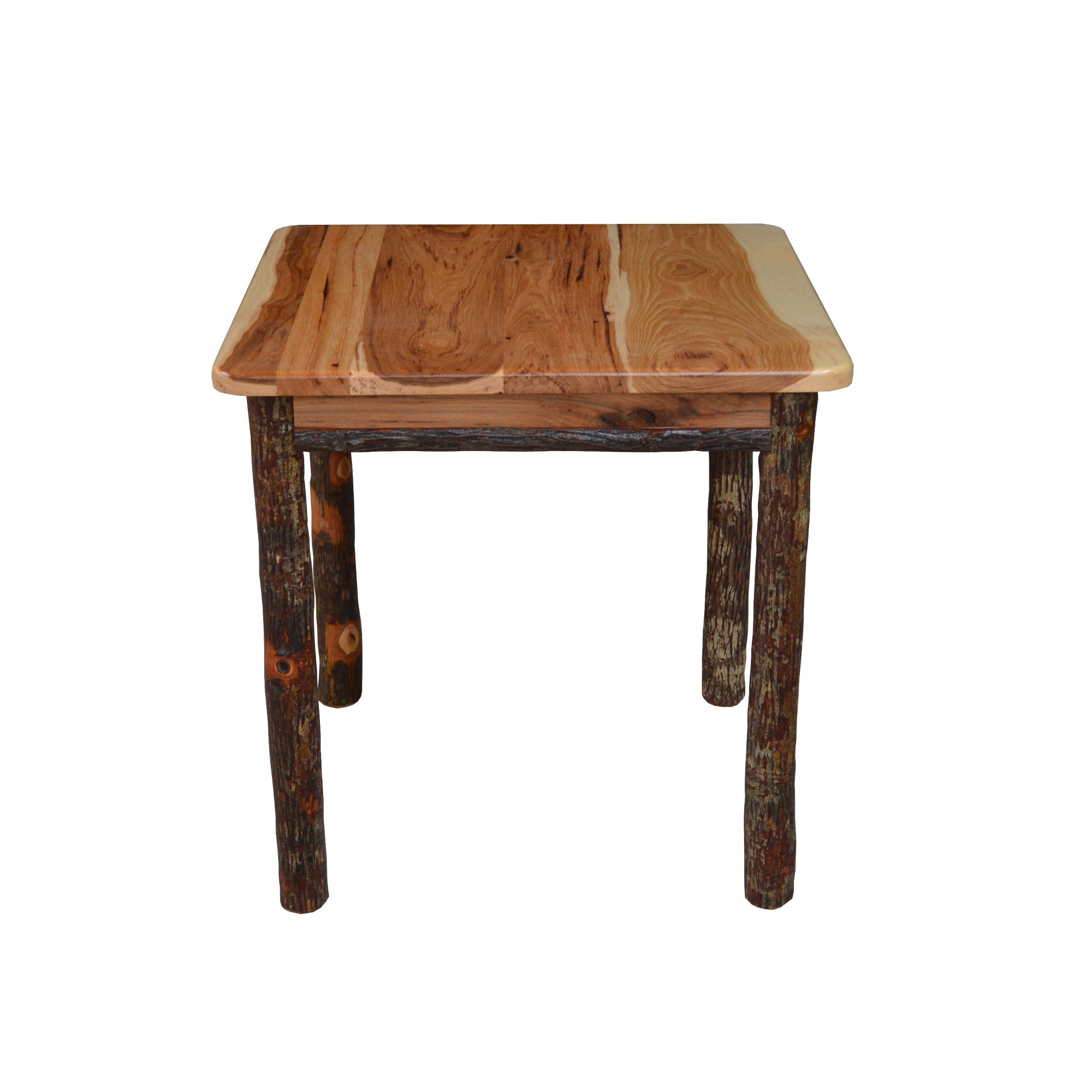 Keystone Amish Co. Hickory Solid Wood End Table