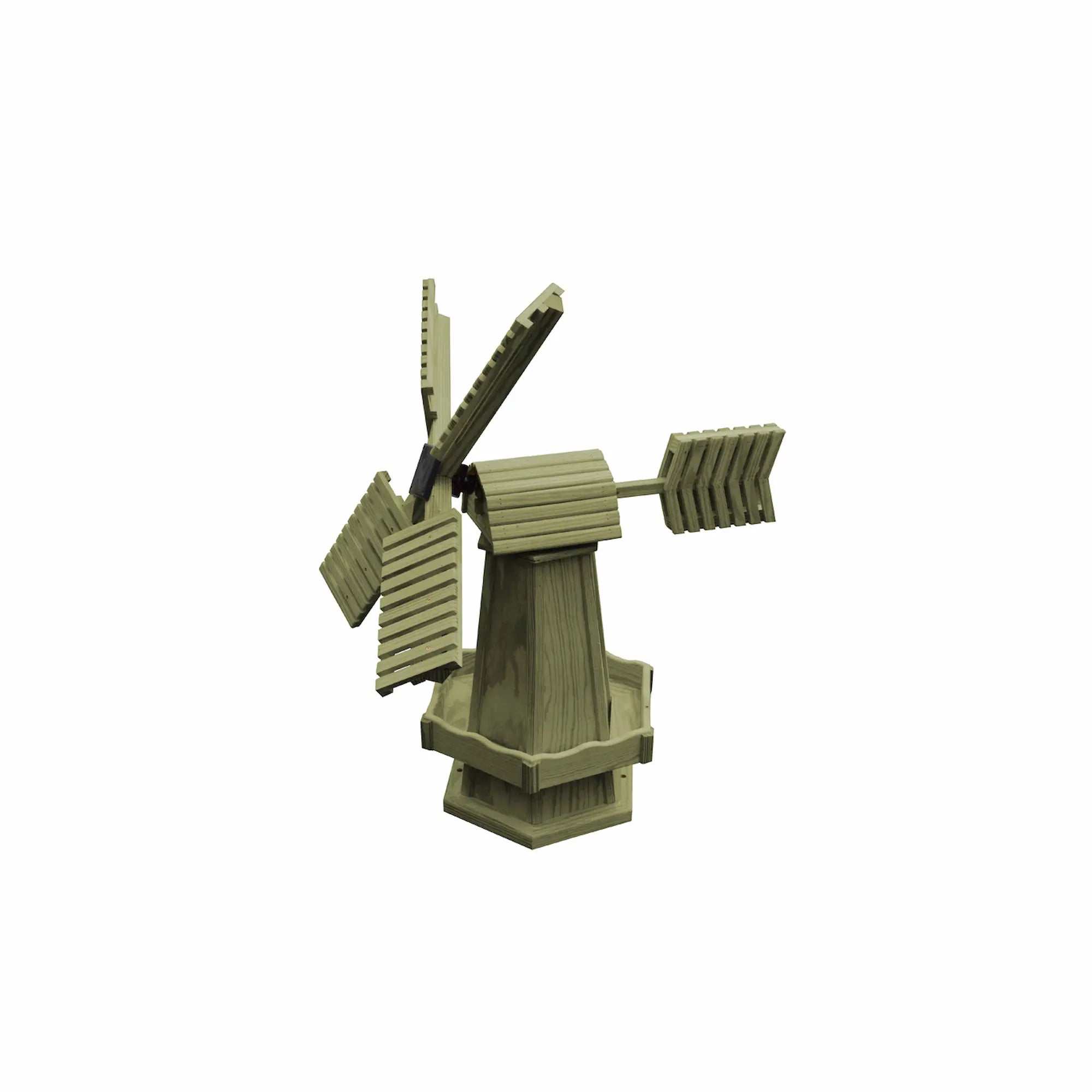 Heritage Lawncraft Decorative Wooden Garden Windmill