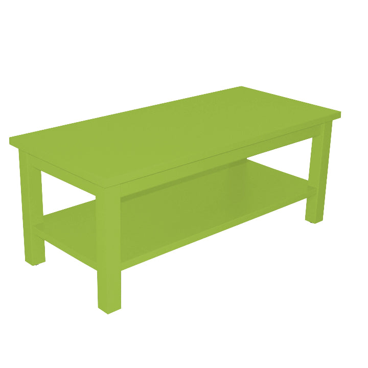 Versaloft Amish Made Wood Coffee Table with Shelf