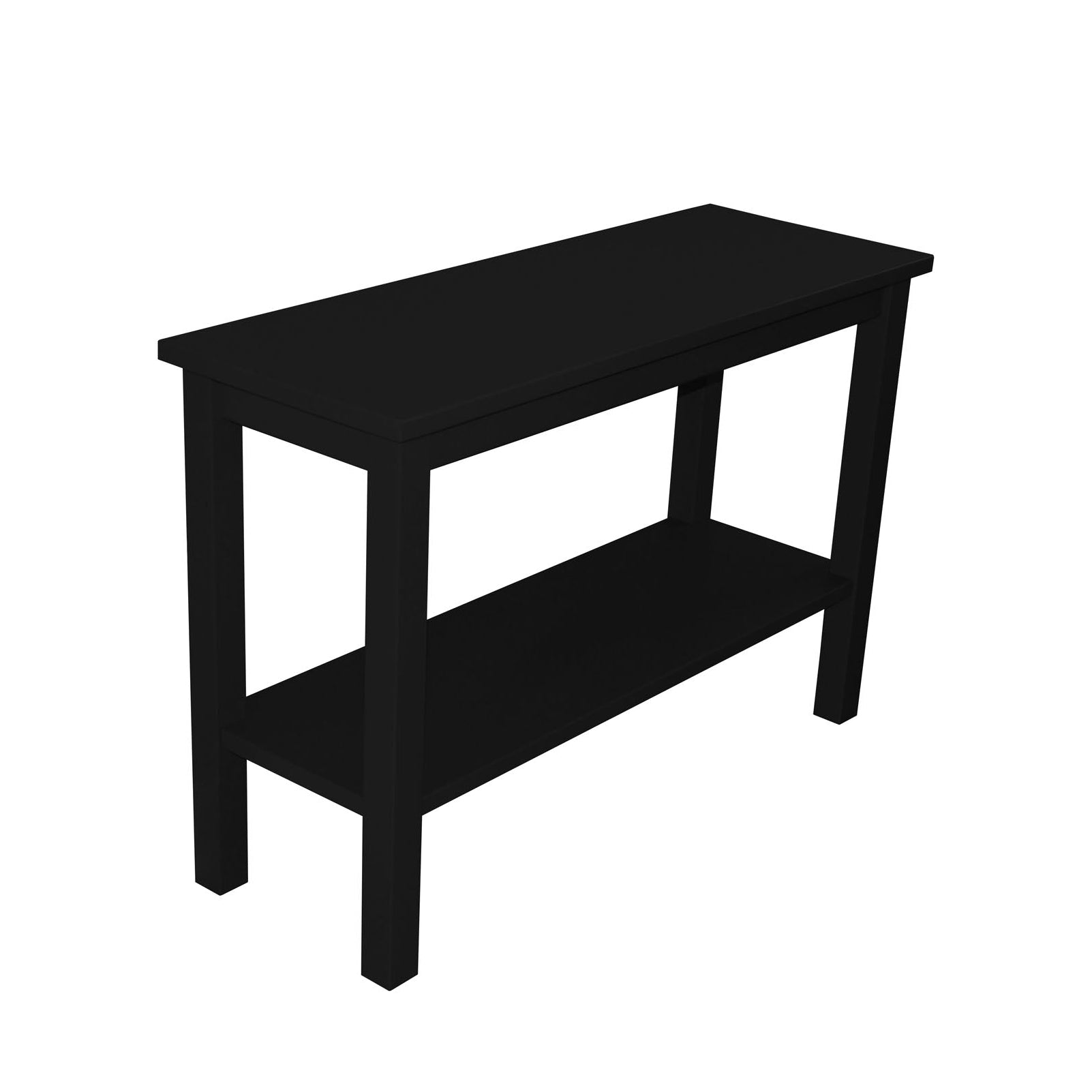 Versaloft Amish Made Wood Console Table with Shelf