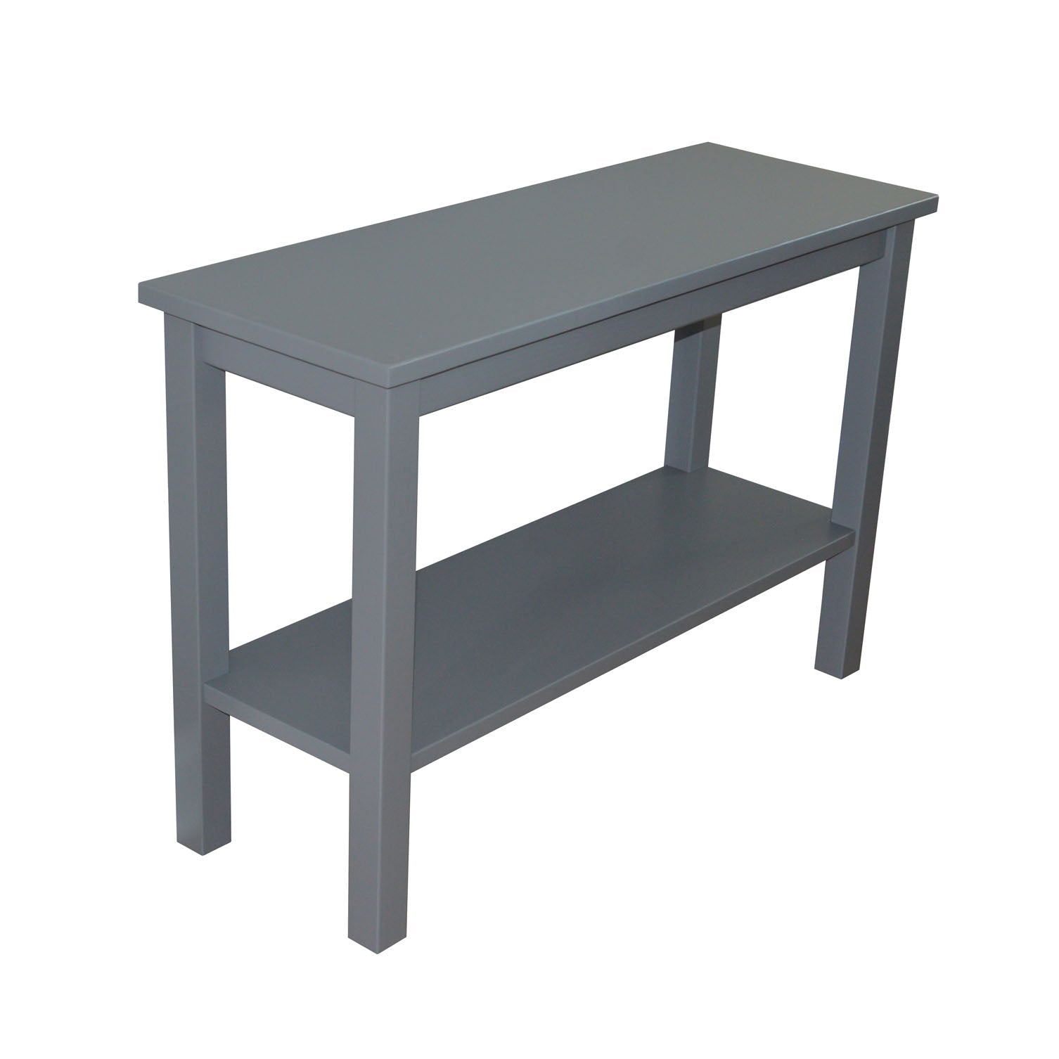 Versaloft Amish Made Wood Console Table with Shelf