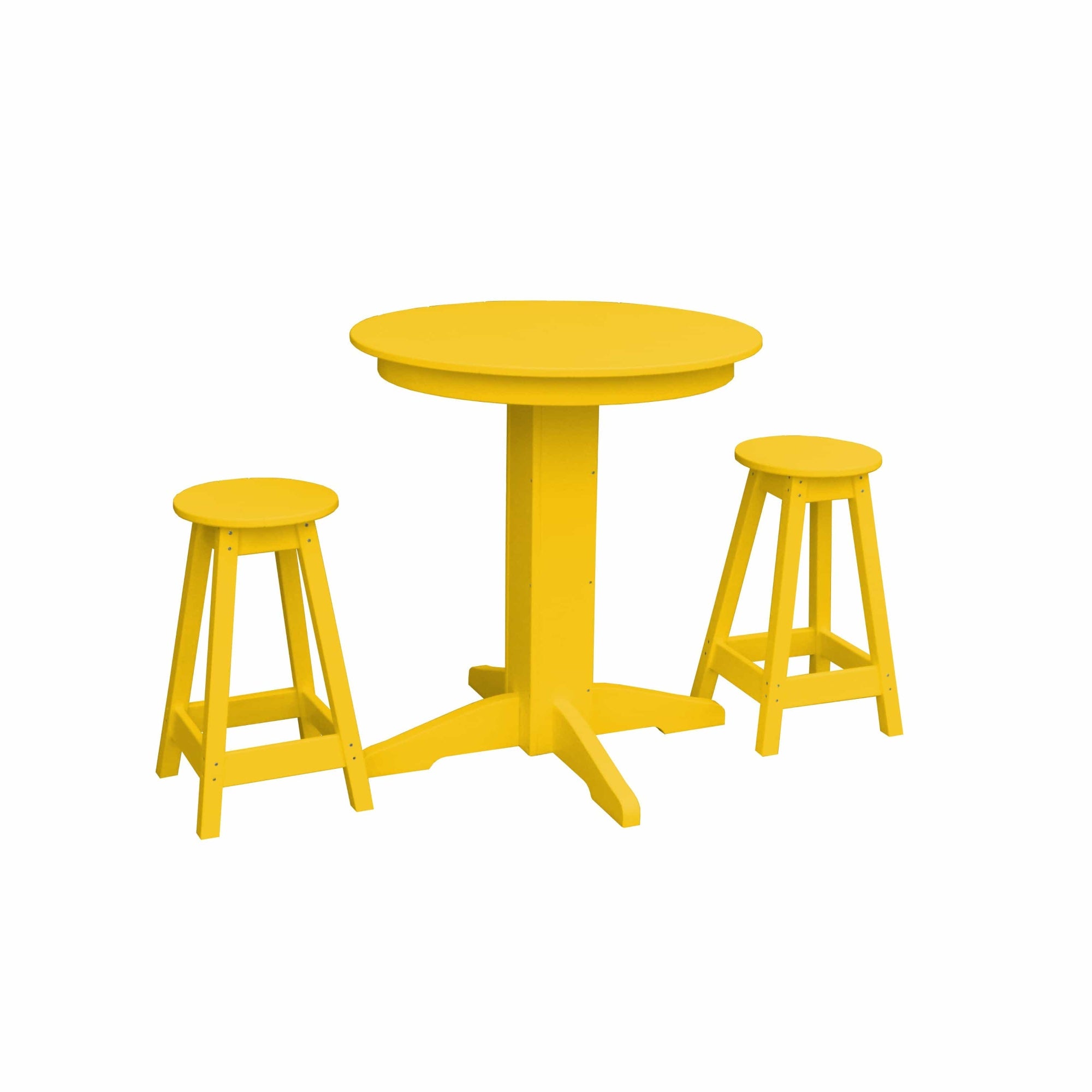 Keystone Amish Co. Poly Composite Sierra Counter-Height Barstool Set