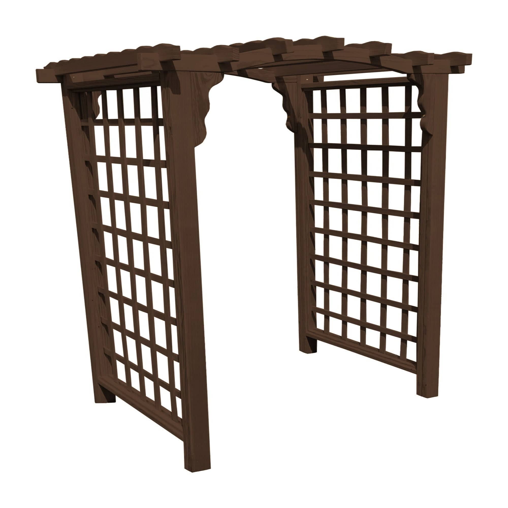 Heritage Lawncraft Georgetown Pressure Treated Wood Garden Arbor