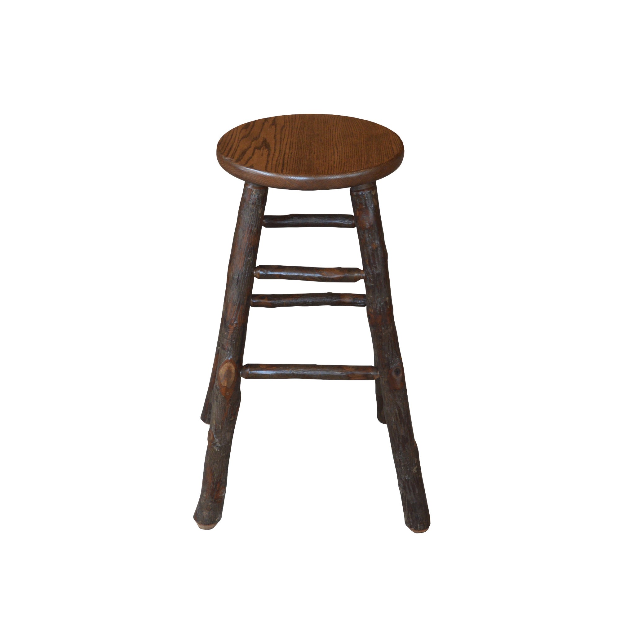 Keystone Amish Co. Hickory Rustic Bar Stool