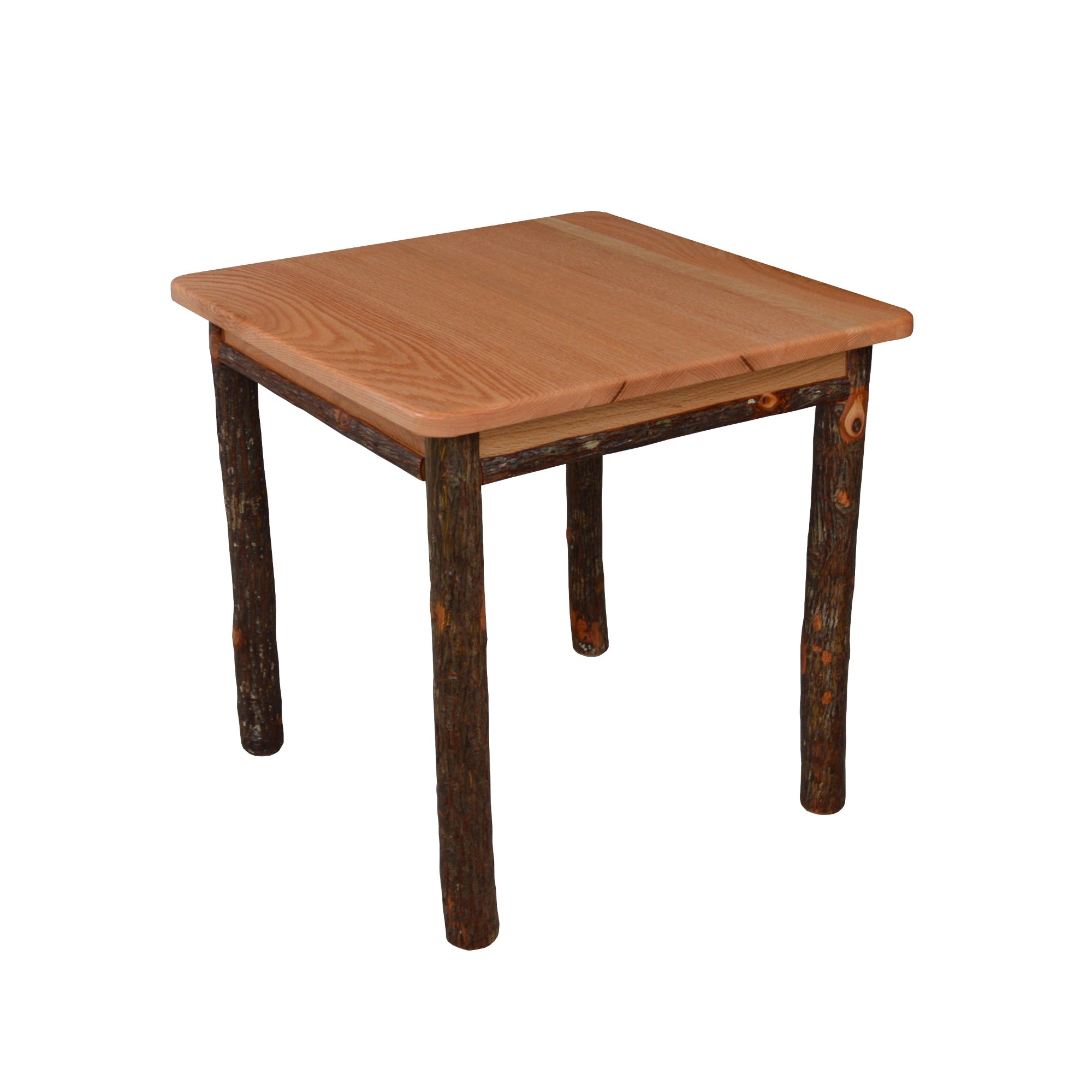 Keystone Amish Co. Hickory Solid Wood End Table