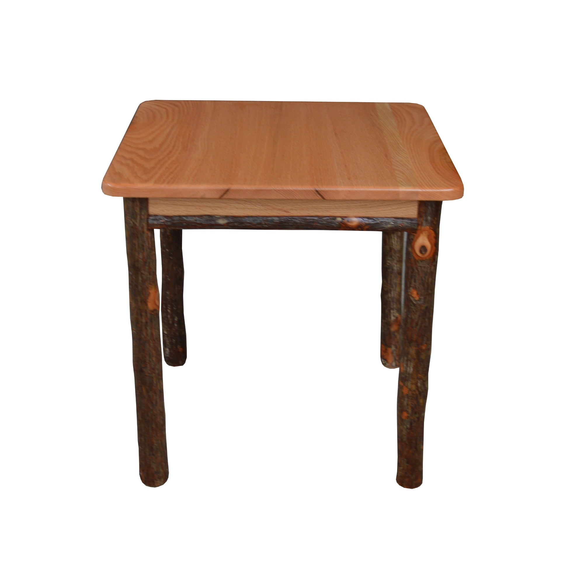 Keystone Amish Co. Hickory Solid Wood End Table