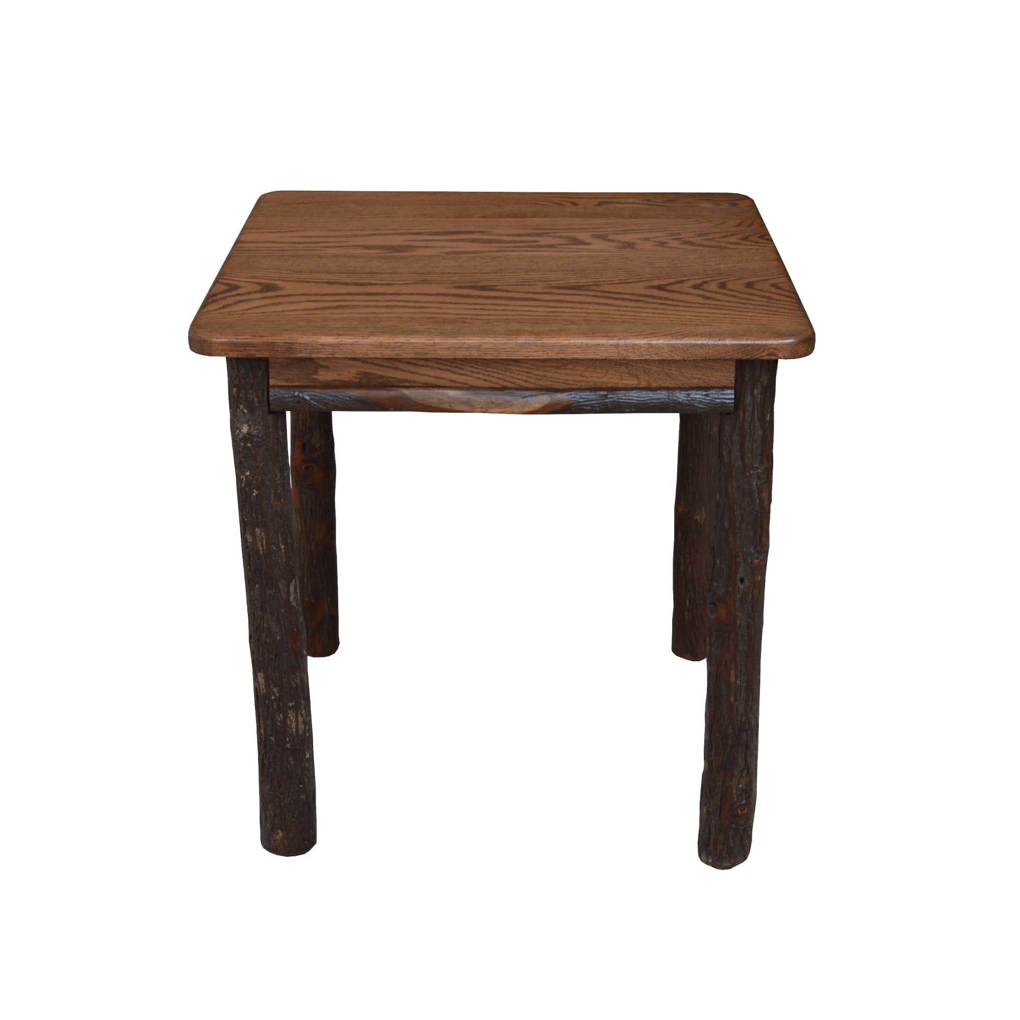 Keystone Amish Co. Hickory Solid Wood End Table