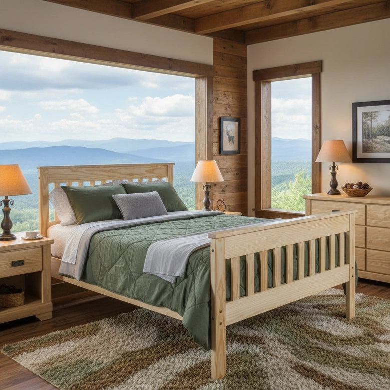 Versaloft Harmony Amish Made Bed Frame