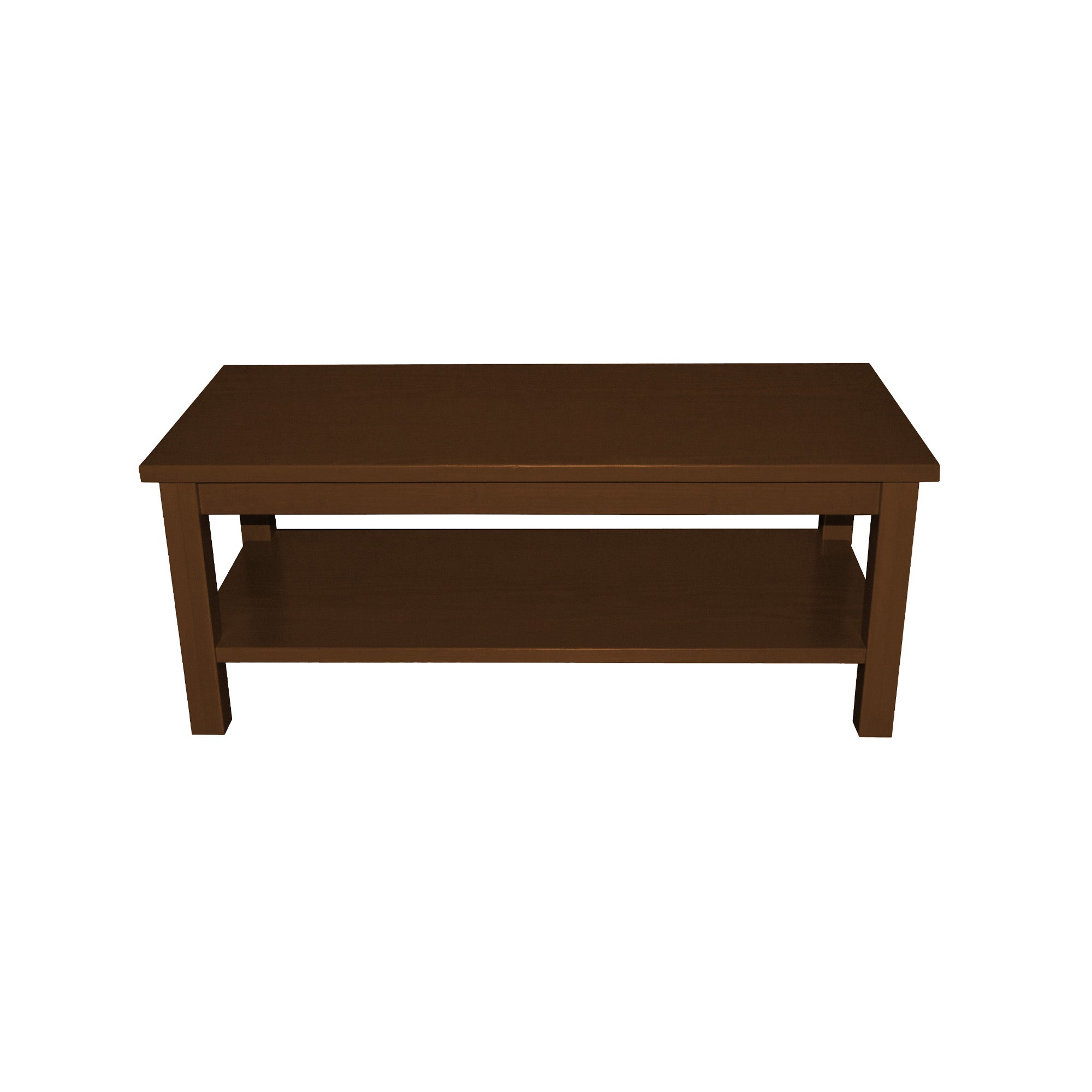 Versaloft Amish Made Wood Coffee Table with Shelf