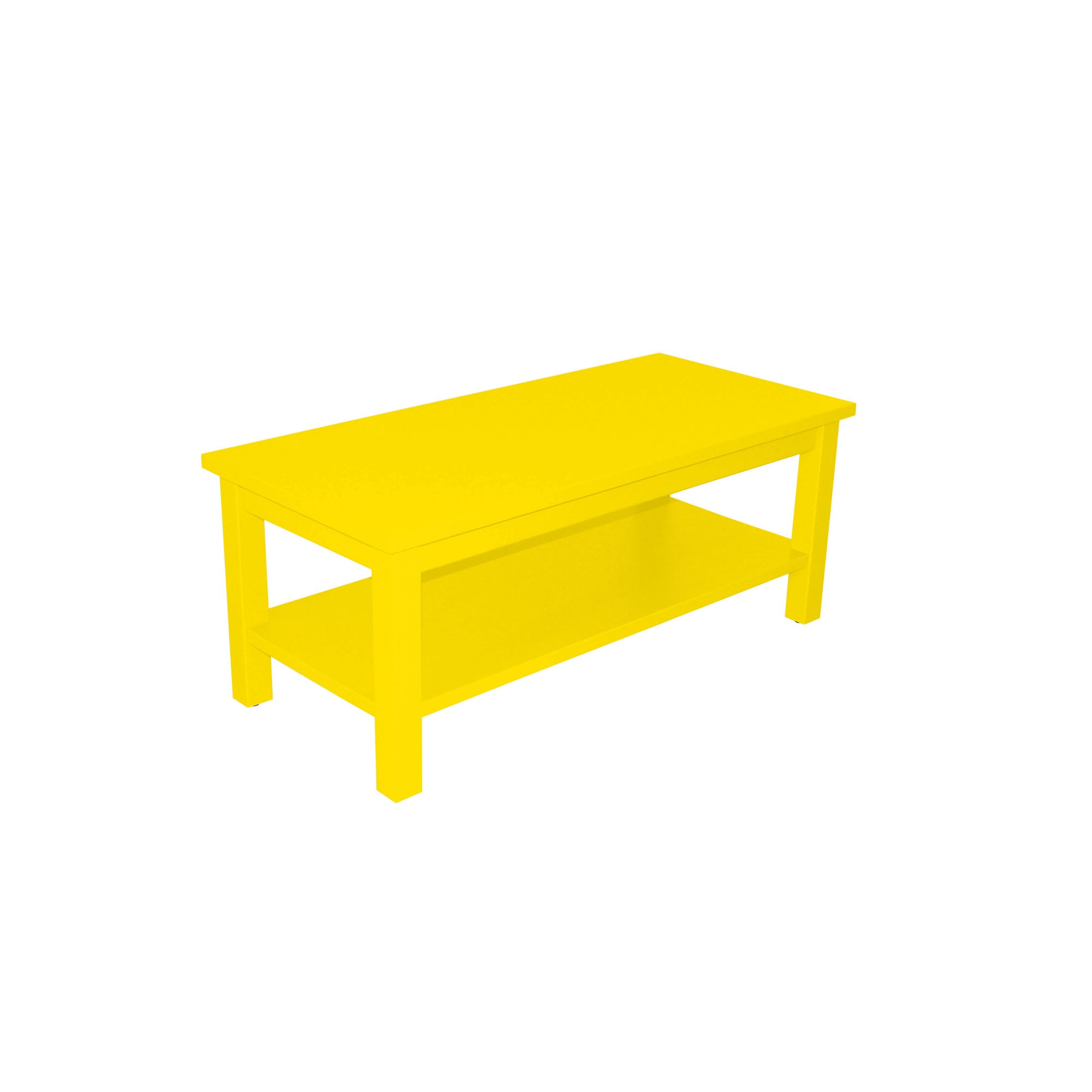 Versaloft Amish Made Wood Coffee Table with Shelf