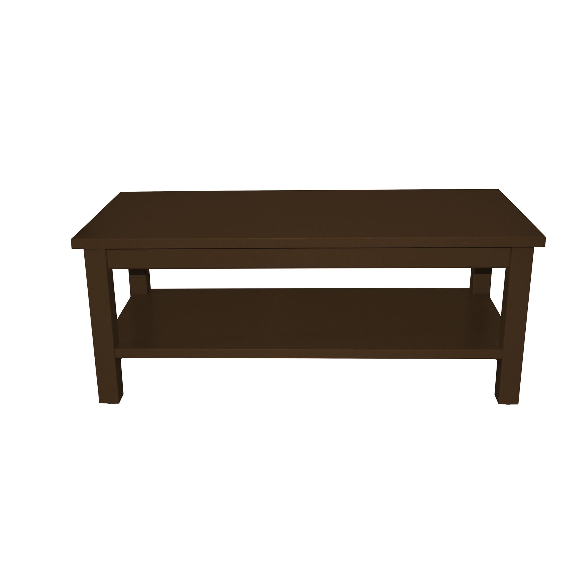 Versaloft Amish Made Wood Coffee Table with Shelf