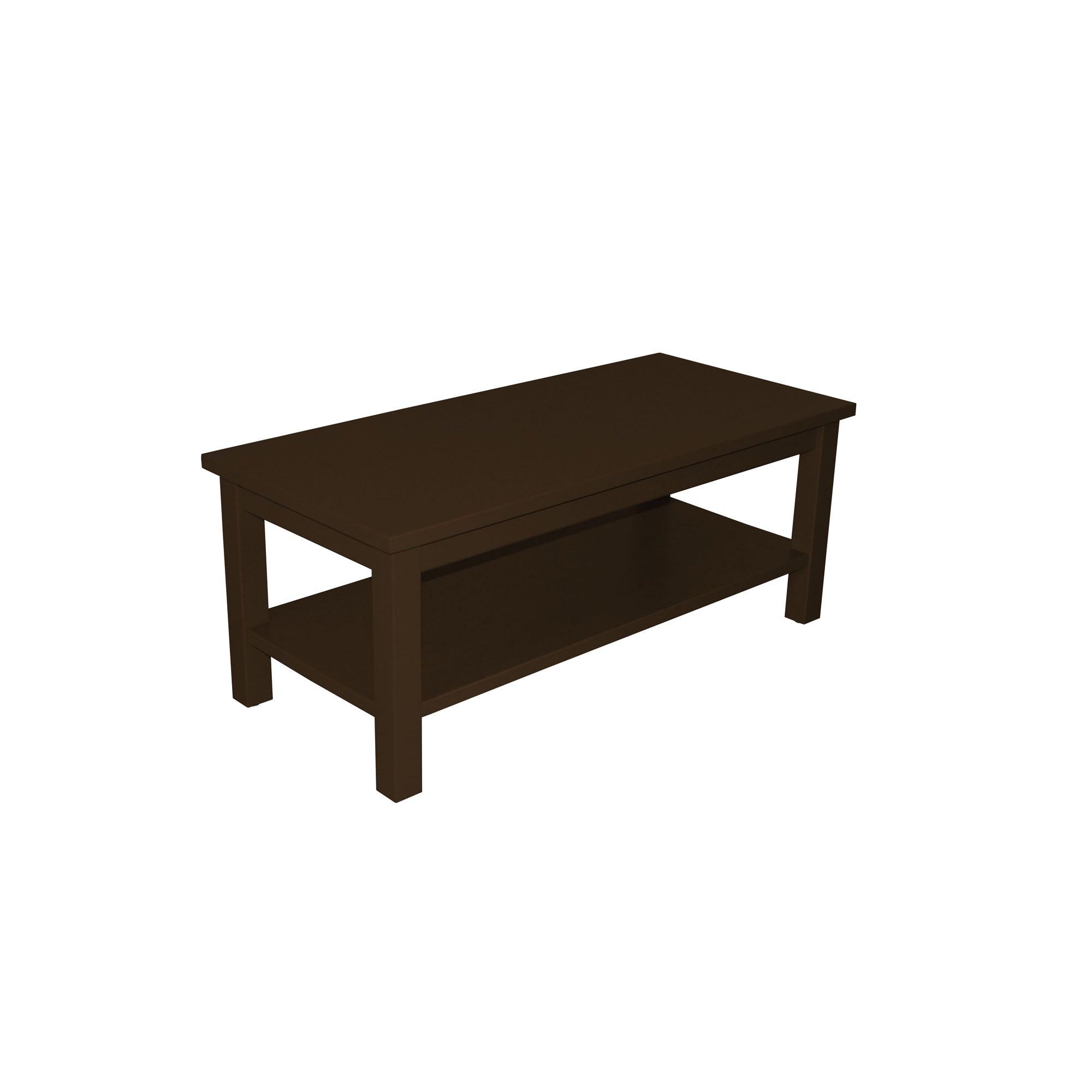 Versaloft Amish Made Wood Coffee Table with Shelf