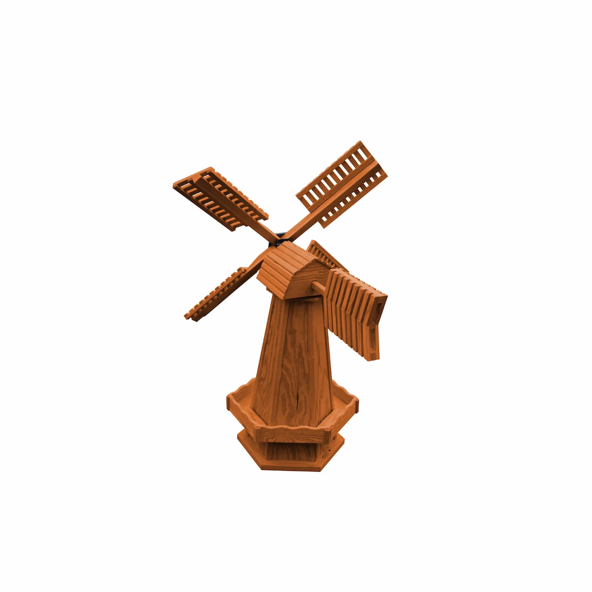 Heritage Lawncraft Decorative Wooden Garden Windmill