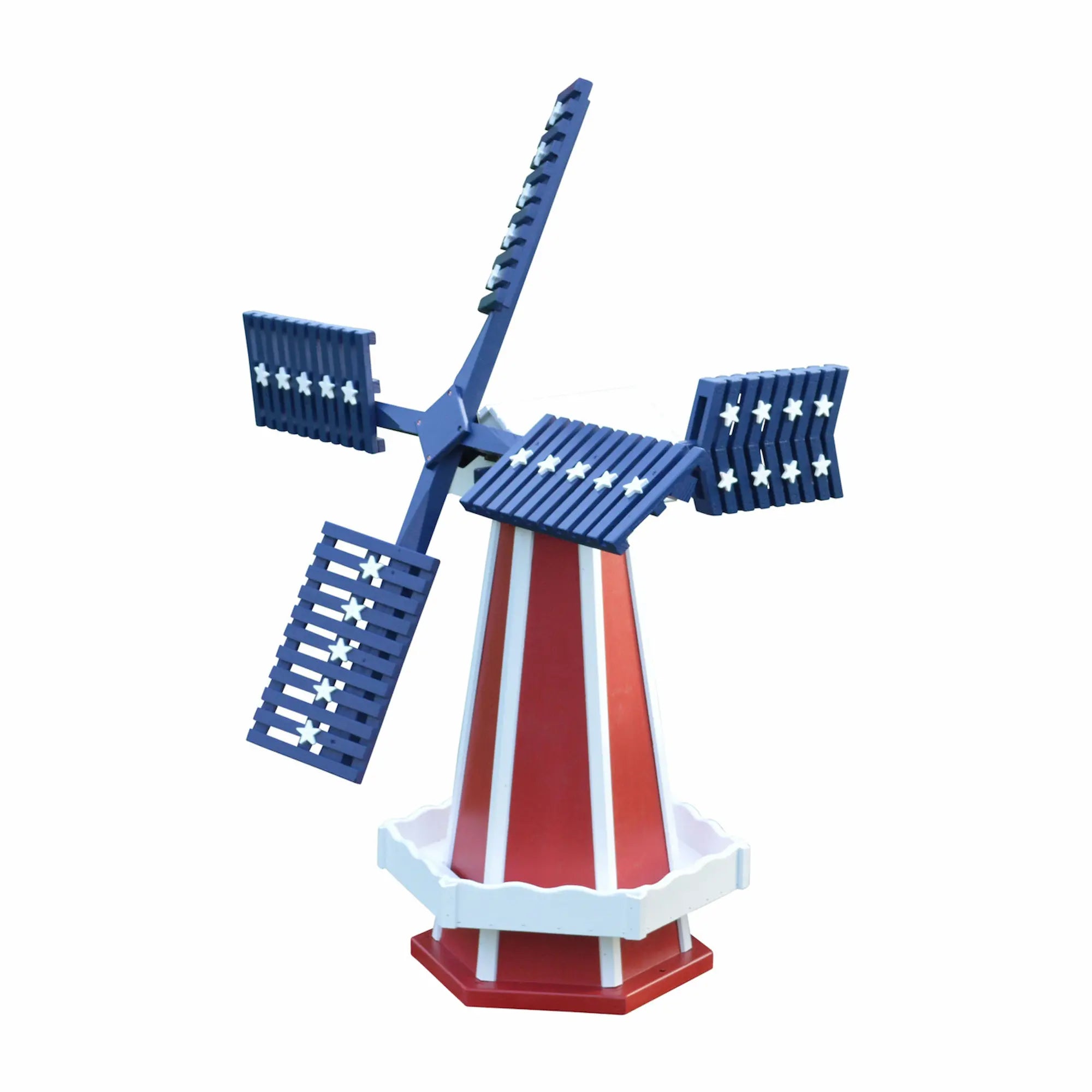 Heritage Lawncraft Decorative Wooden Garden Windmill