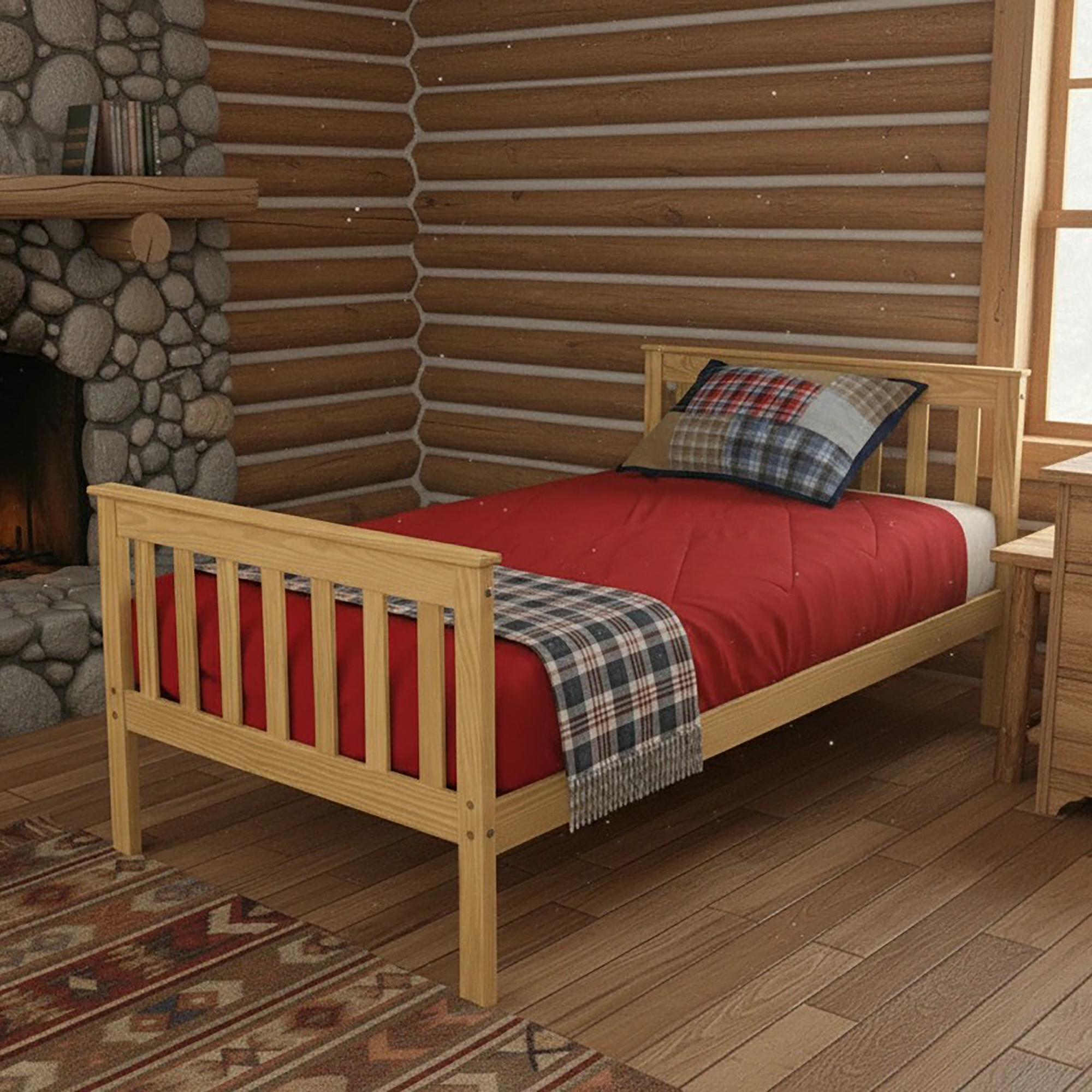 Versaloft Mission Amish Made Bed Frame