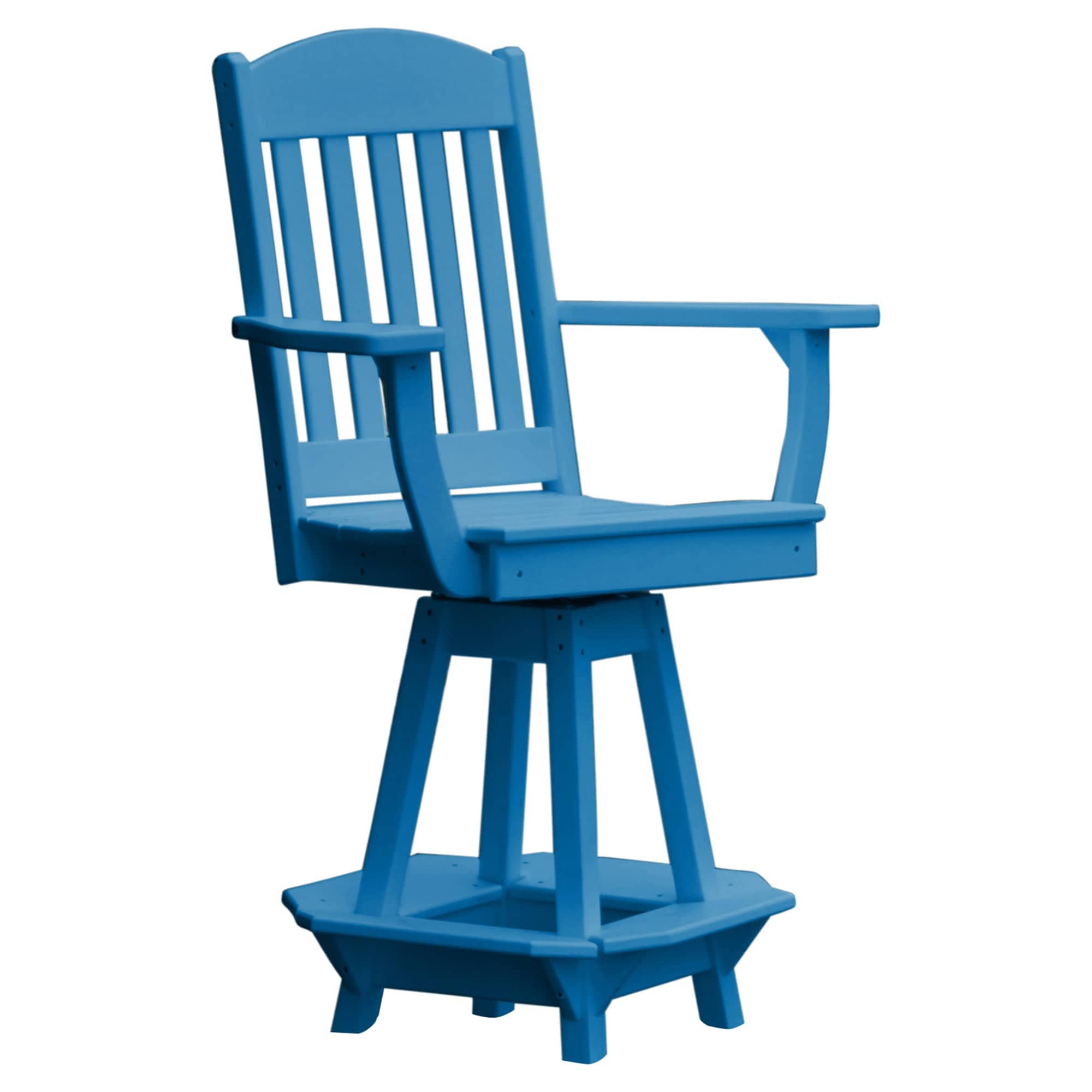 Keystone Amish Co. Classic Poly Counter Height Swivel Chair