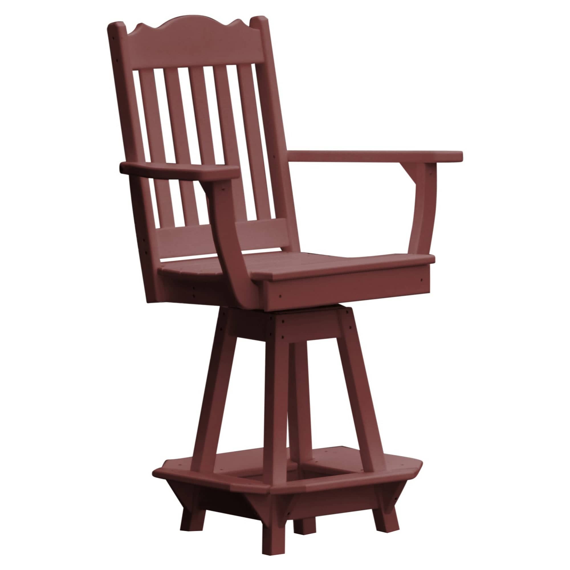 Keystone Amish Co. Royal Poly Swivel Counter Height Chair