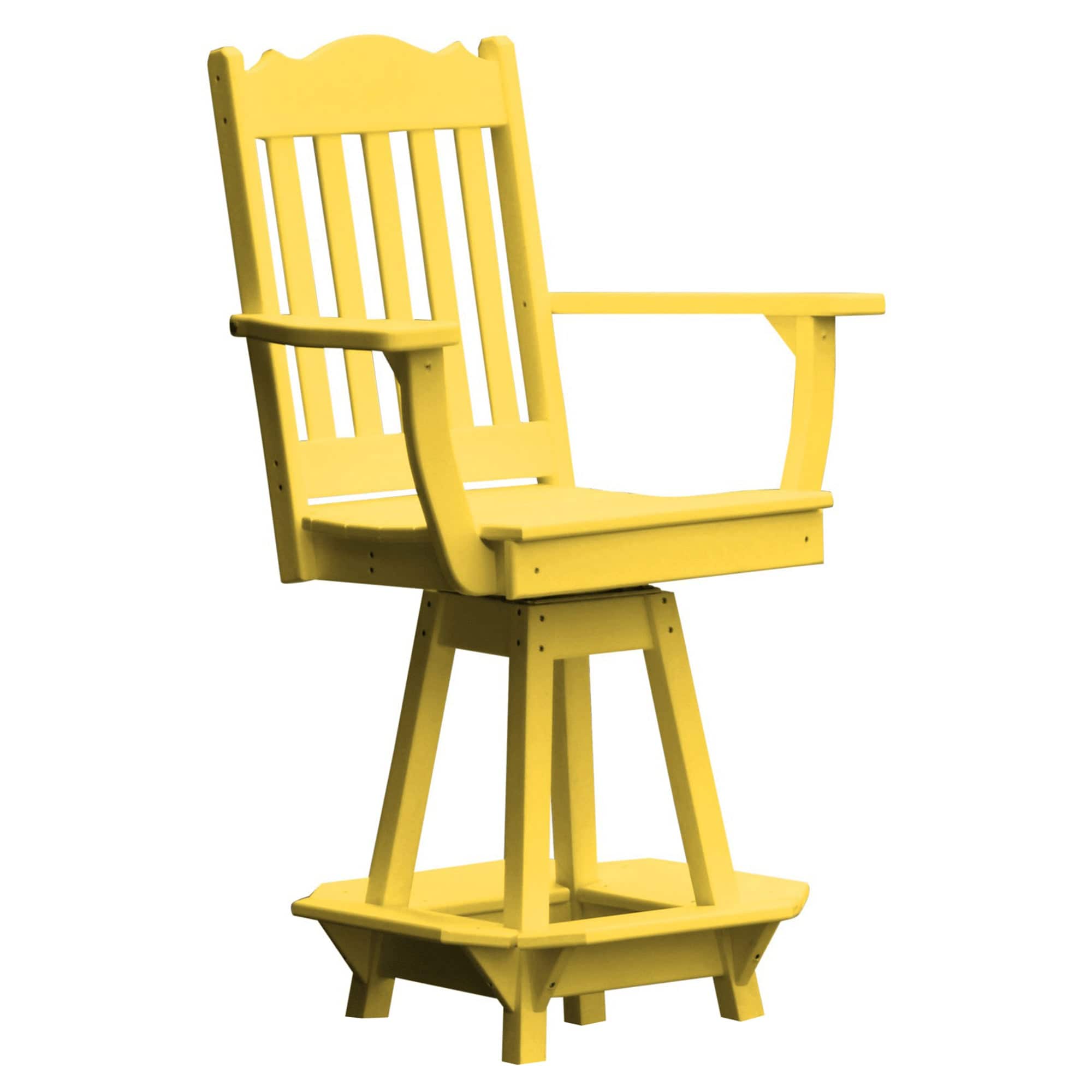 Keystone Amish Co. Royal Poly Swivel Counter Height Chair