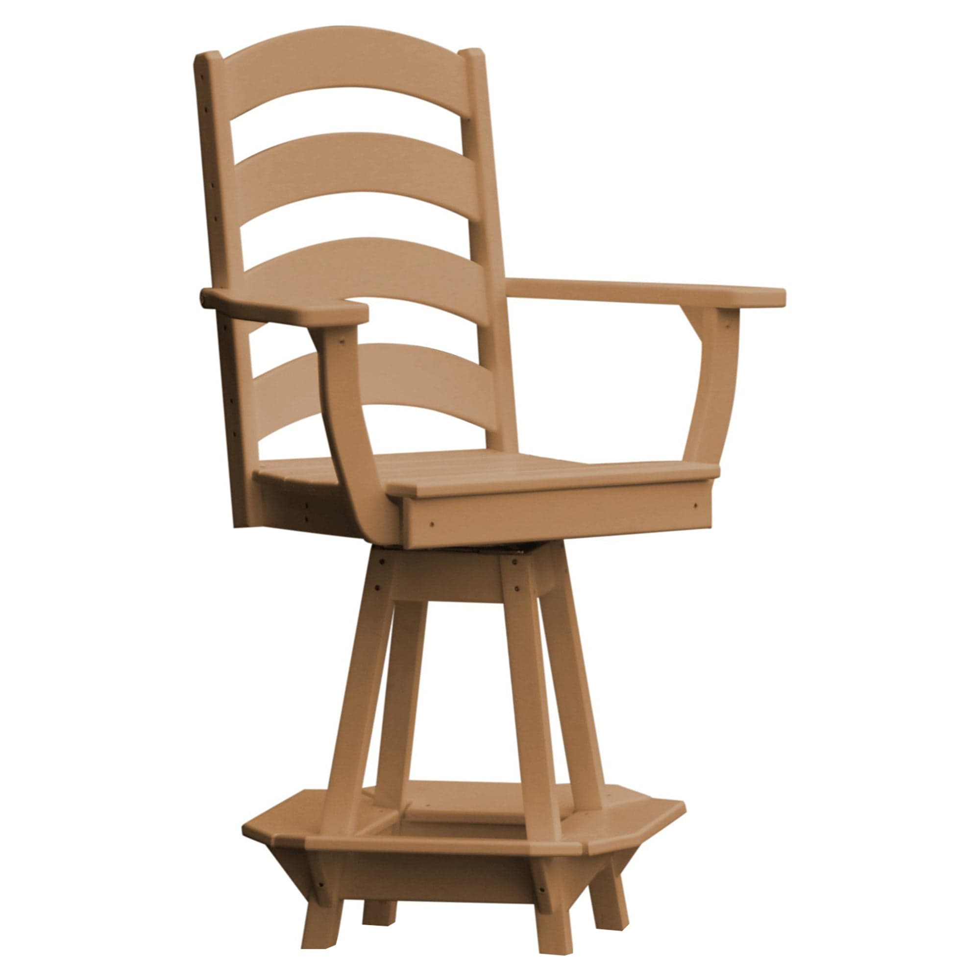 Keystone Amish Co. Josie Poly Counter Height Swivel Chair