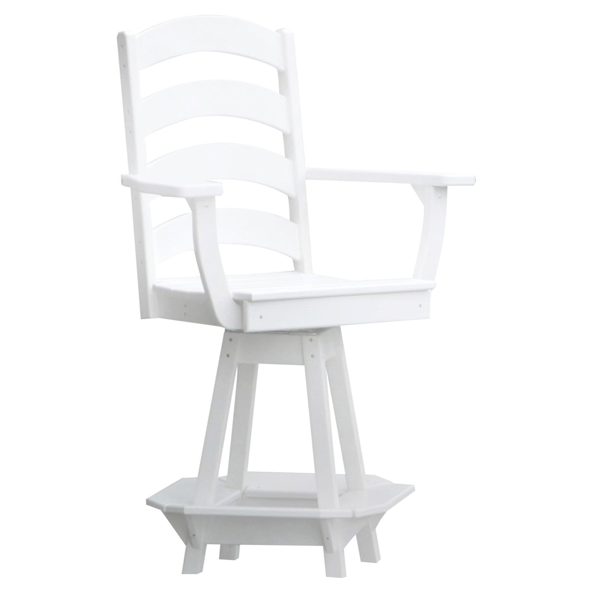 Keystone Amish Co. Josie Poly Counter Height Swivel Chair