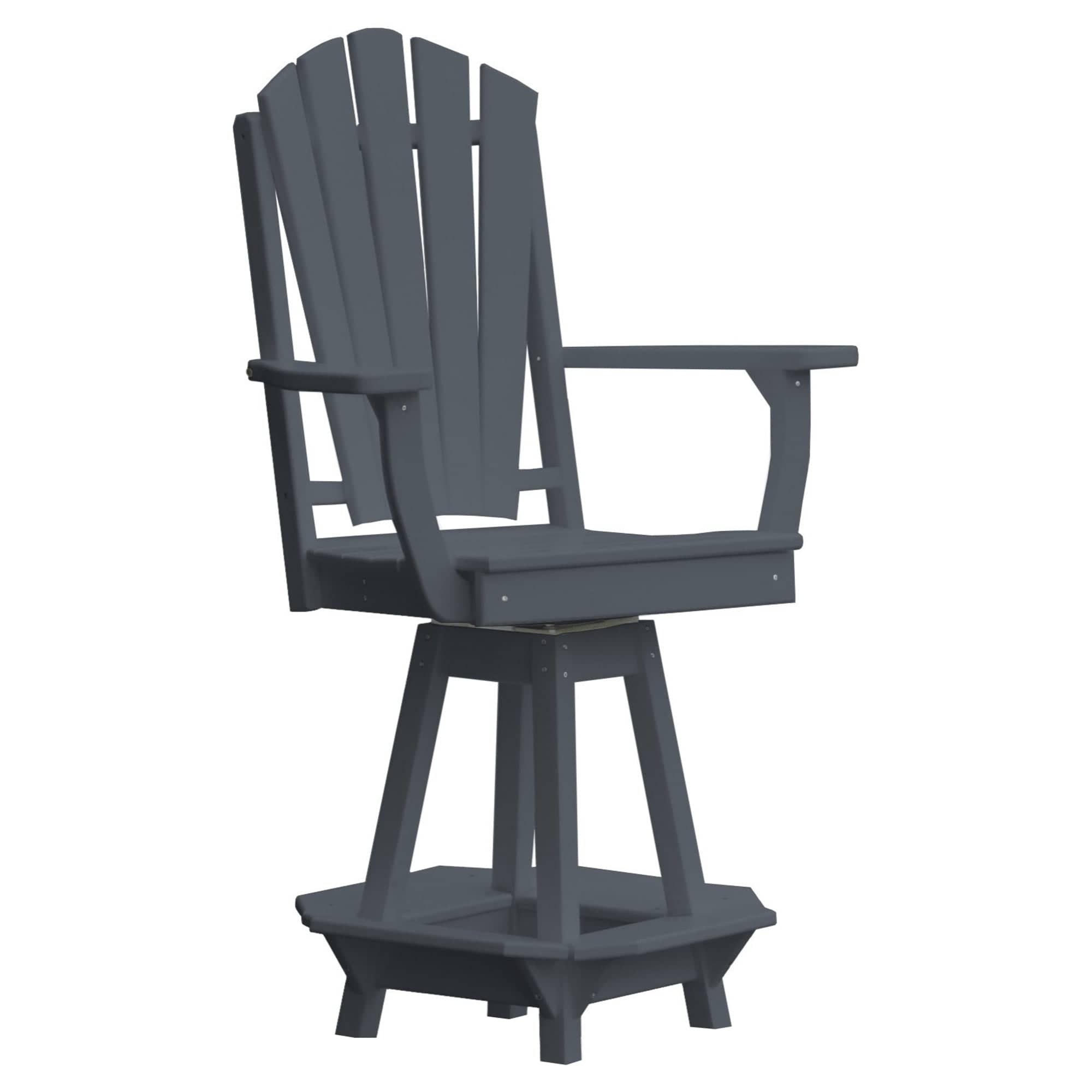 Keystone Amish Co. Sunburst Poly Outdoor Swivel Counter Chair
